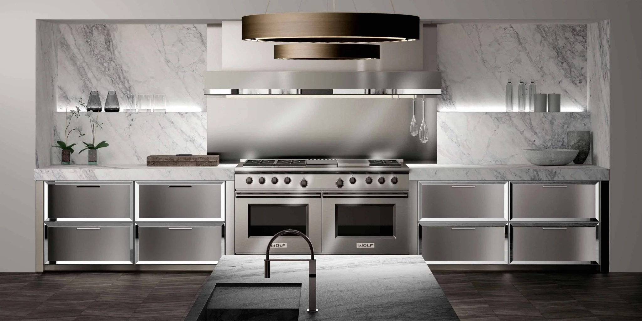 8 Classic Divine Full Custom Kitchen Designs You'll Love