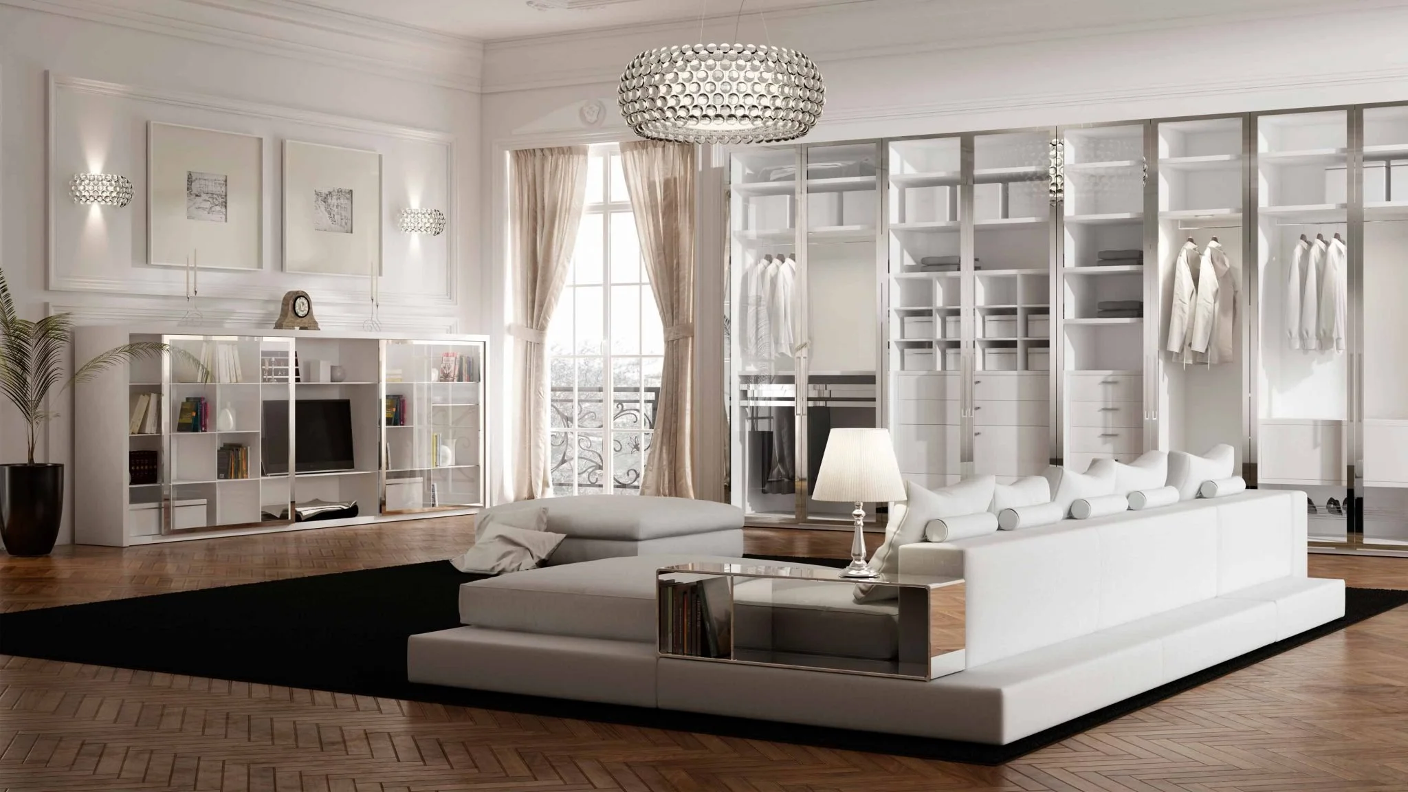 9 Upscale Materials You'll Find in a Divine Full Custom Wardrobe