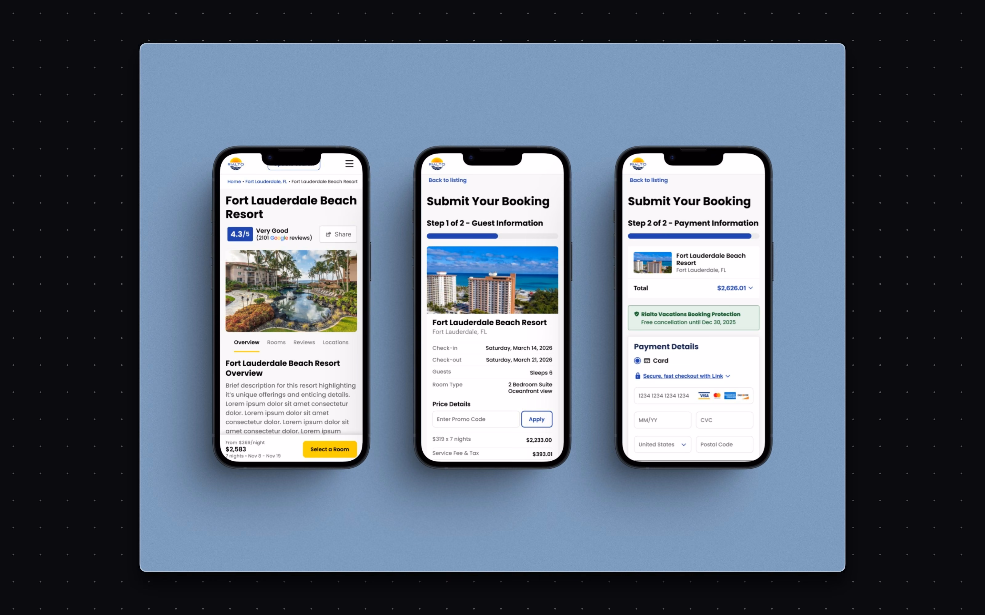 Support browsing and booking on the go.