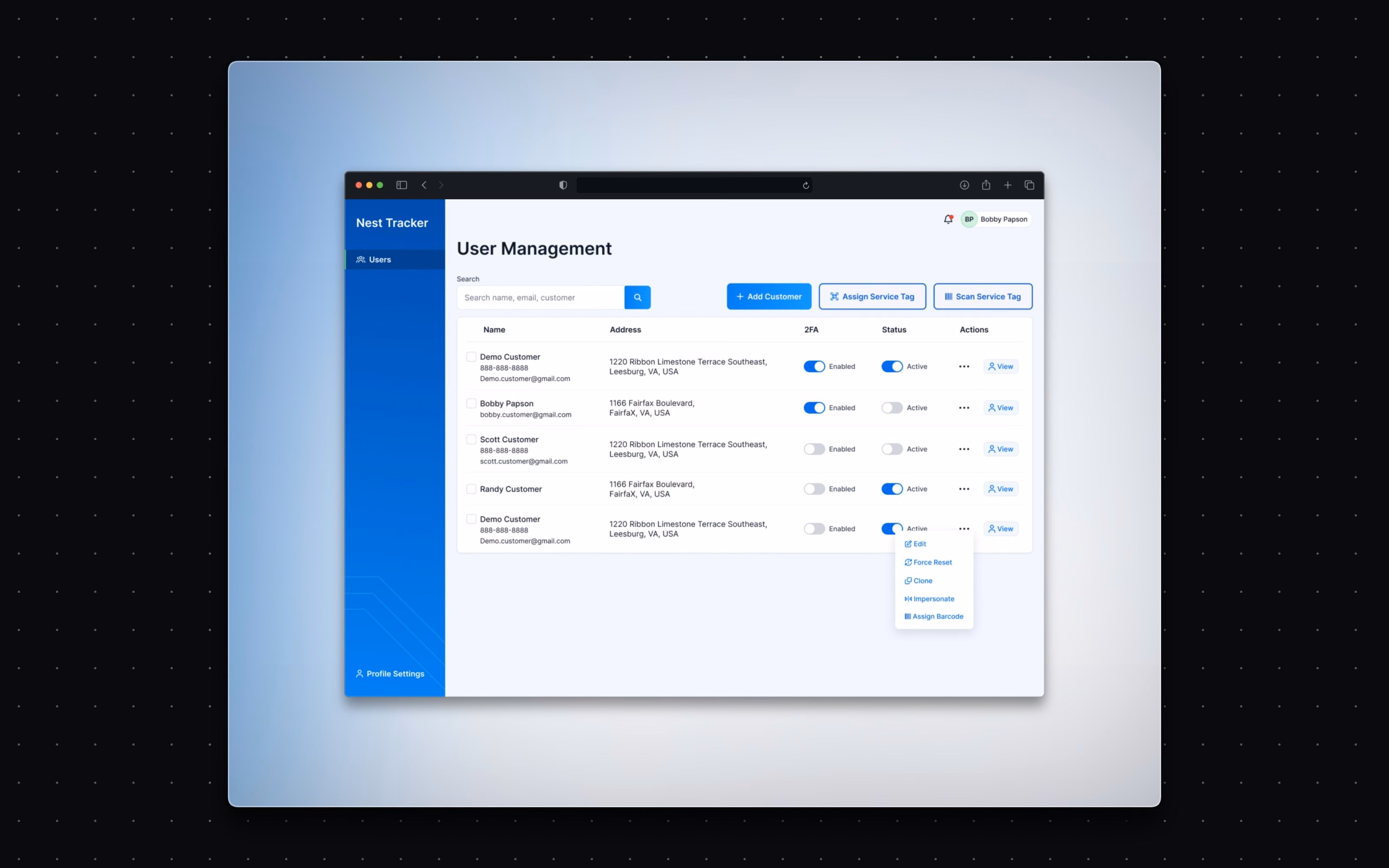 Unify very different users under one system.