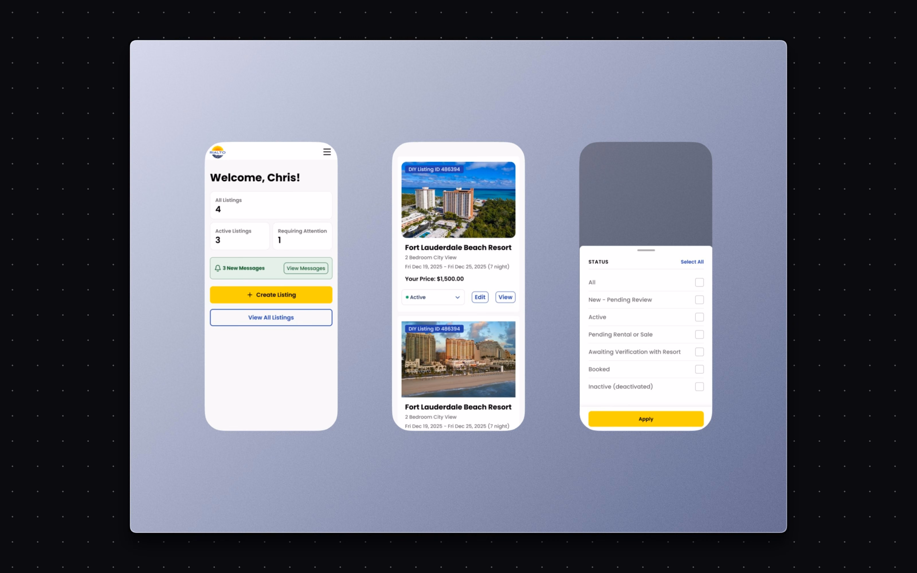 Support owners who manage from anywhere.