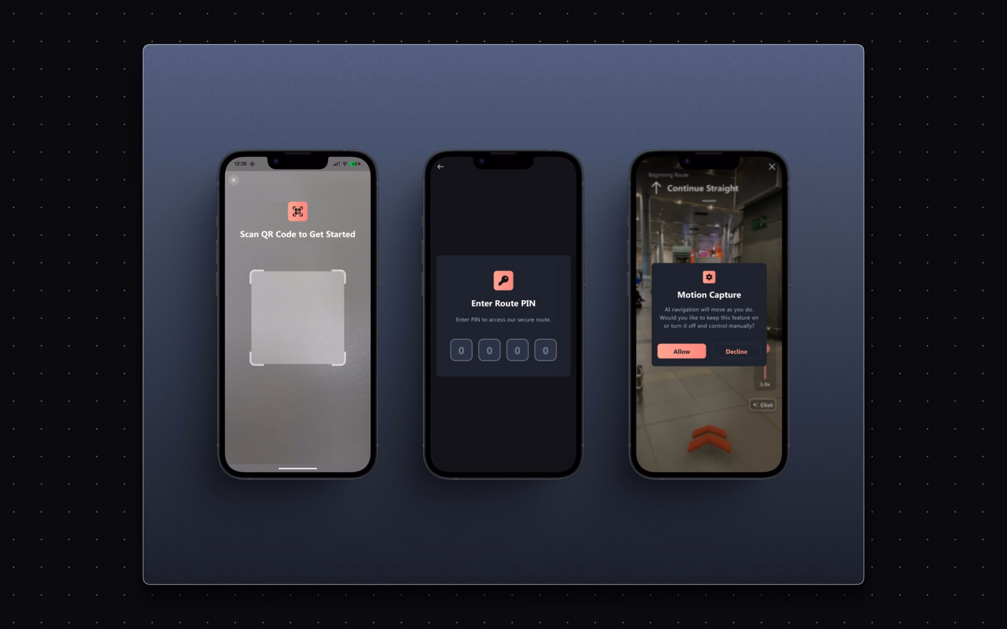 Ease users into camera mode without friction or doubt.