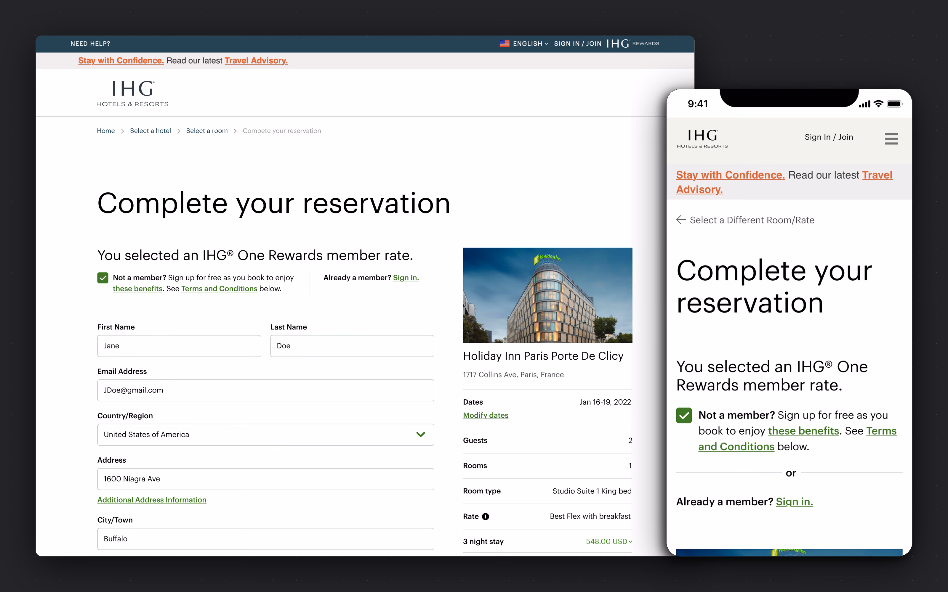 IHG — Rebuilding the page where a booking becomes revenue