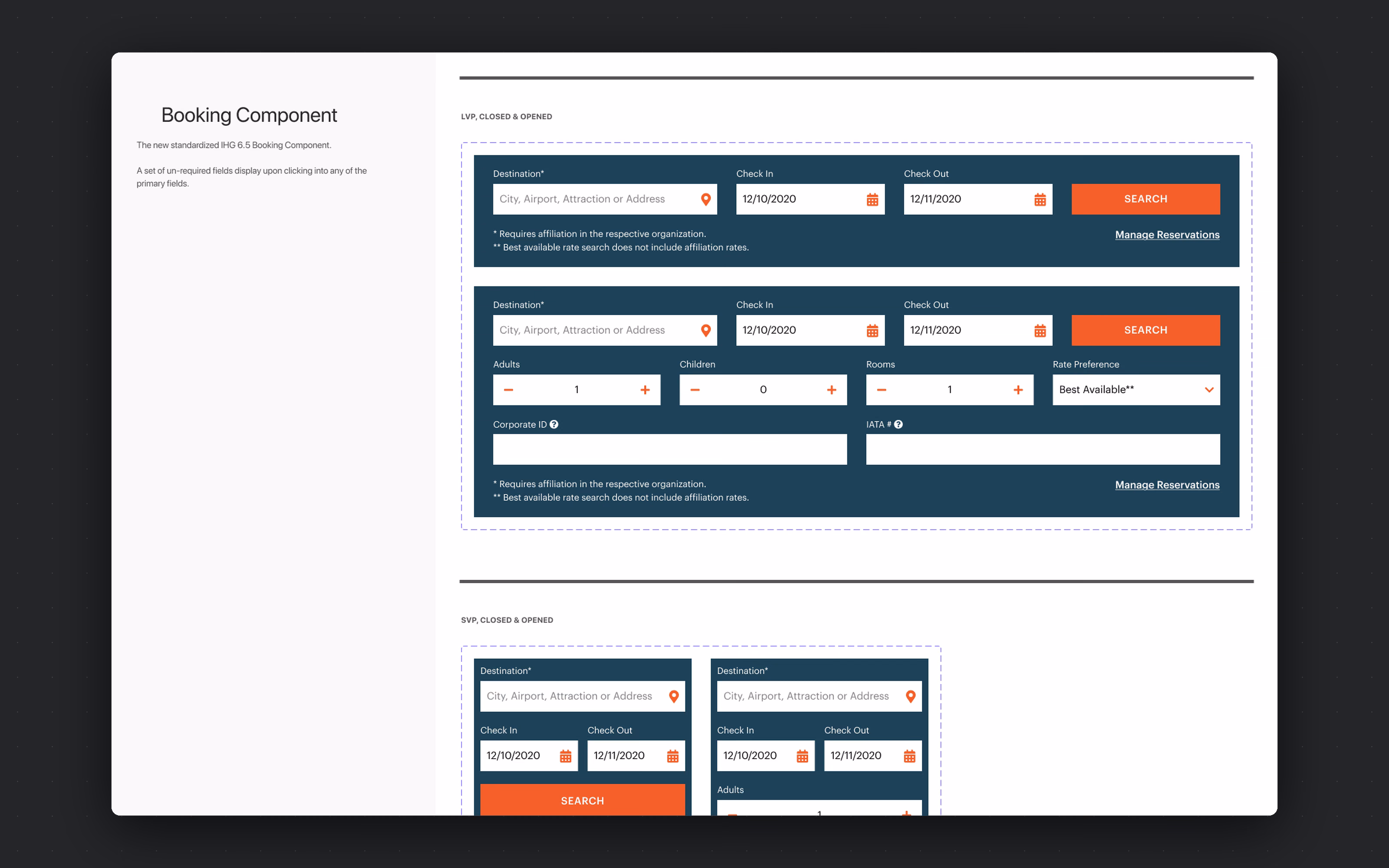 IHG — The system behind the booking flow