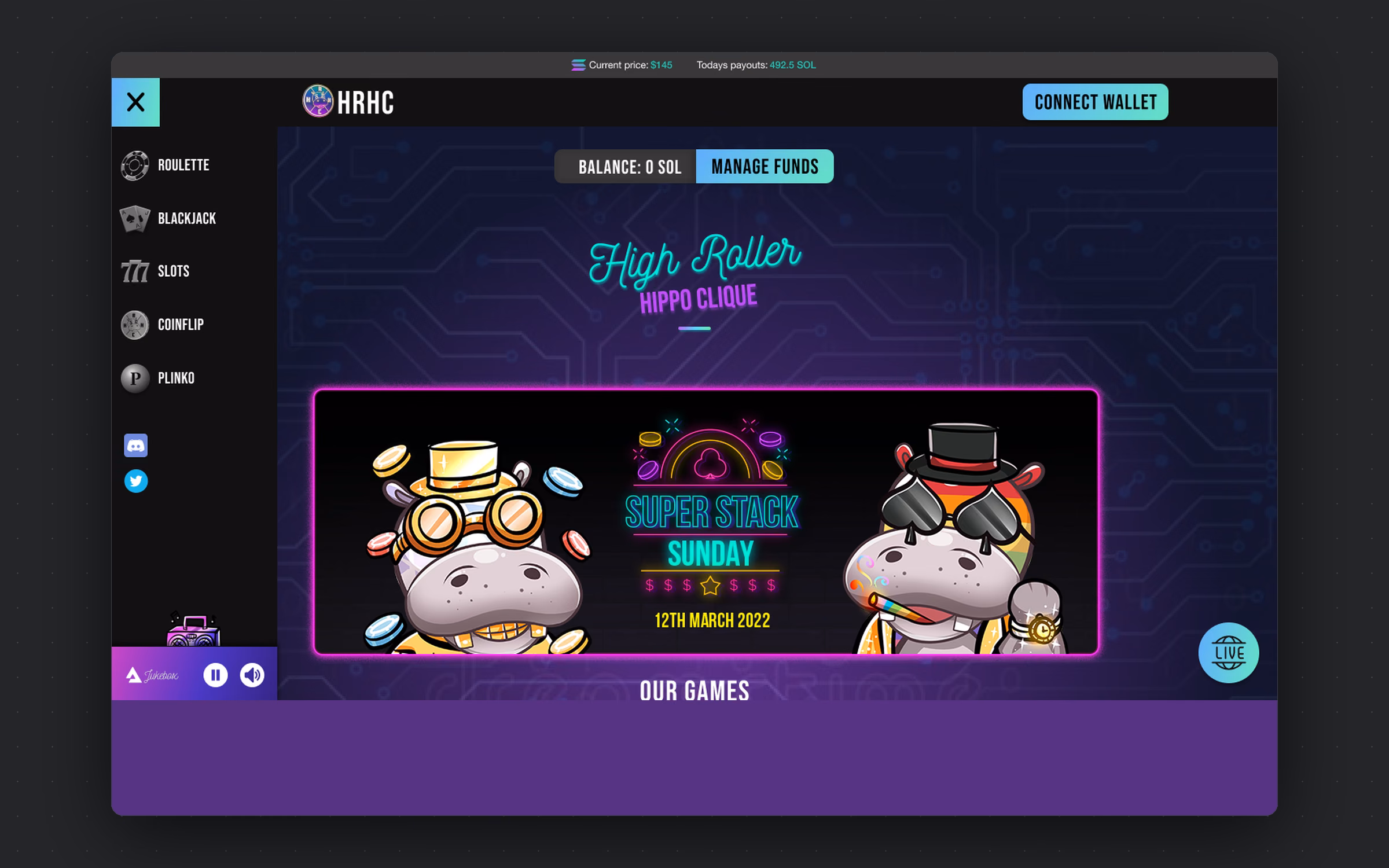 Give a community-owned casino an entrance that sells the community as much as the games.