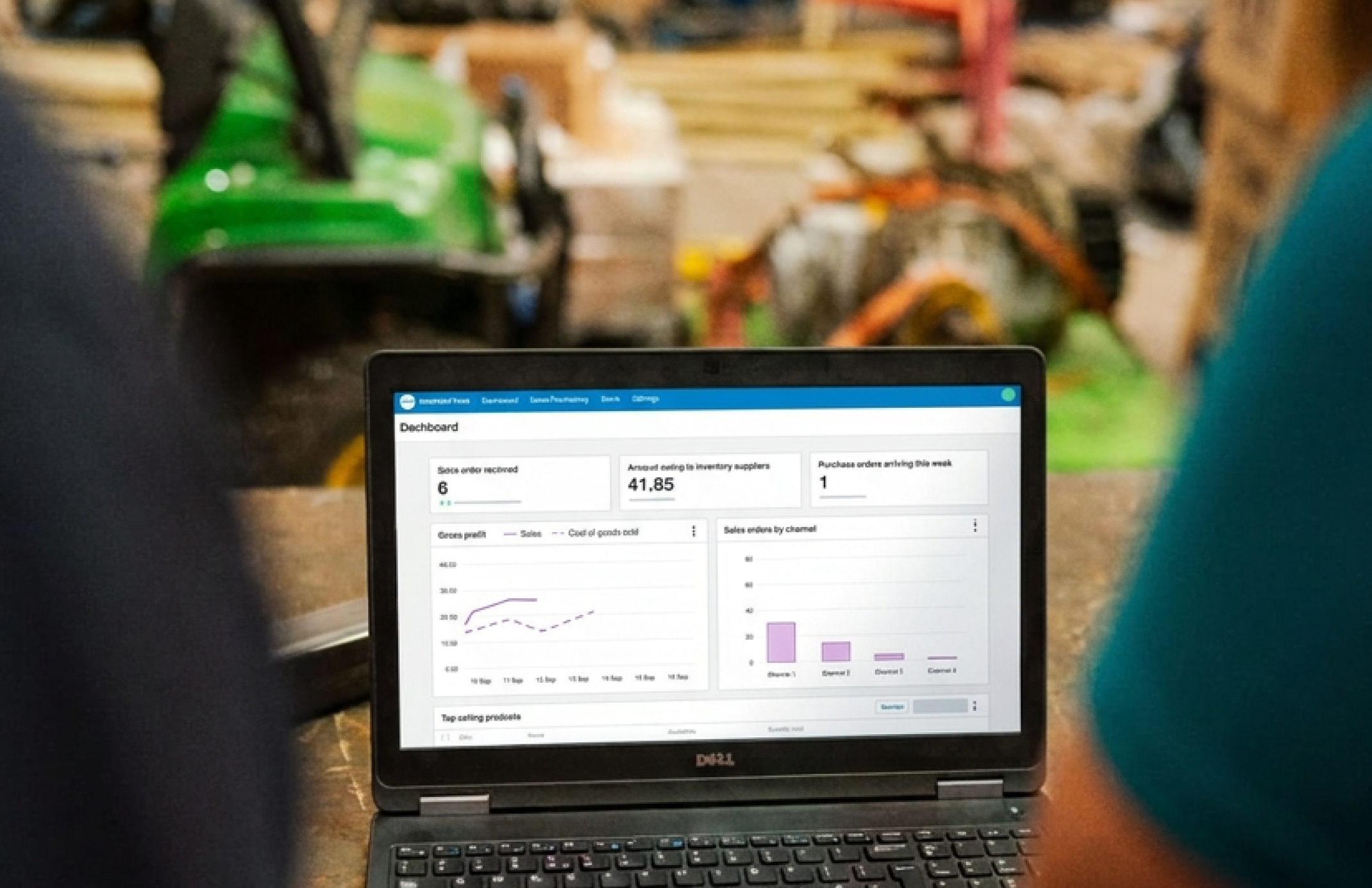 Using Xero in a warehouse
