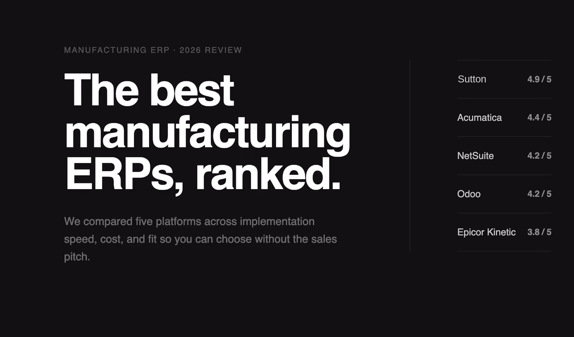 Manufacturing production line