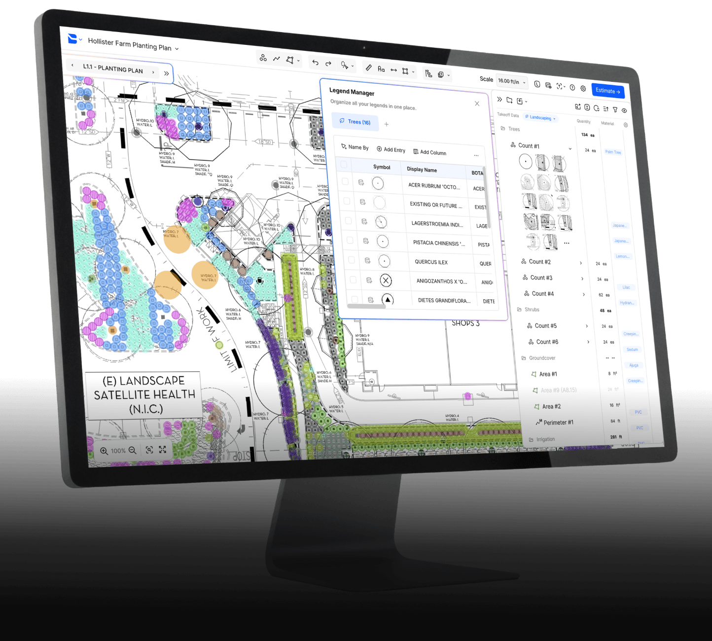 Bobyard landscaping takeoff software