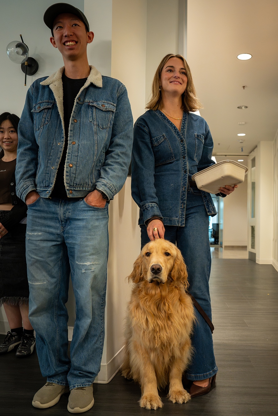 Lunch & Learn with the office dog