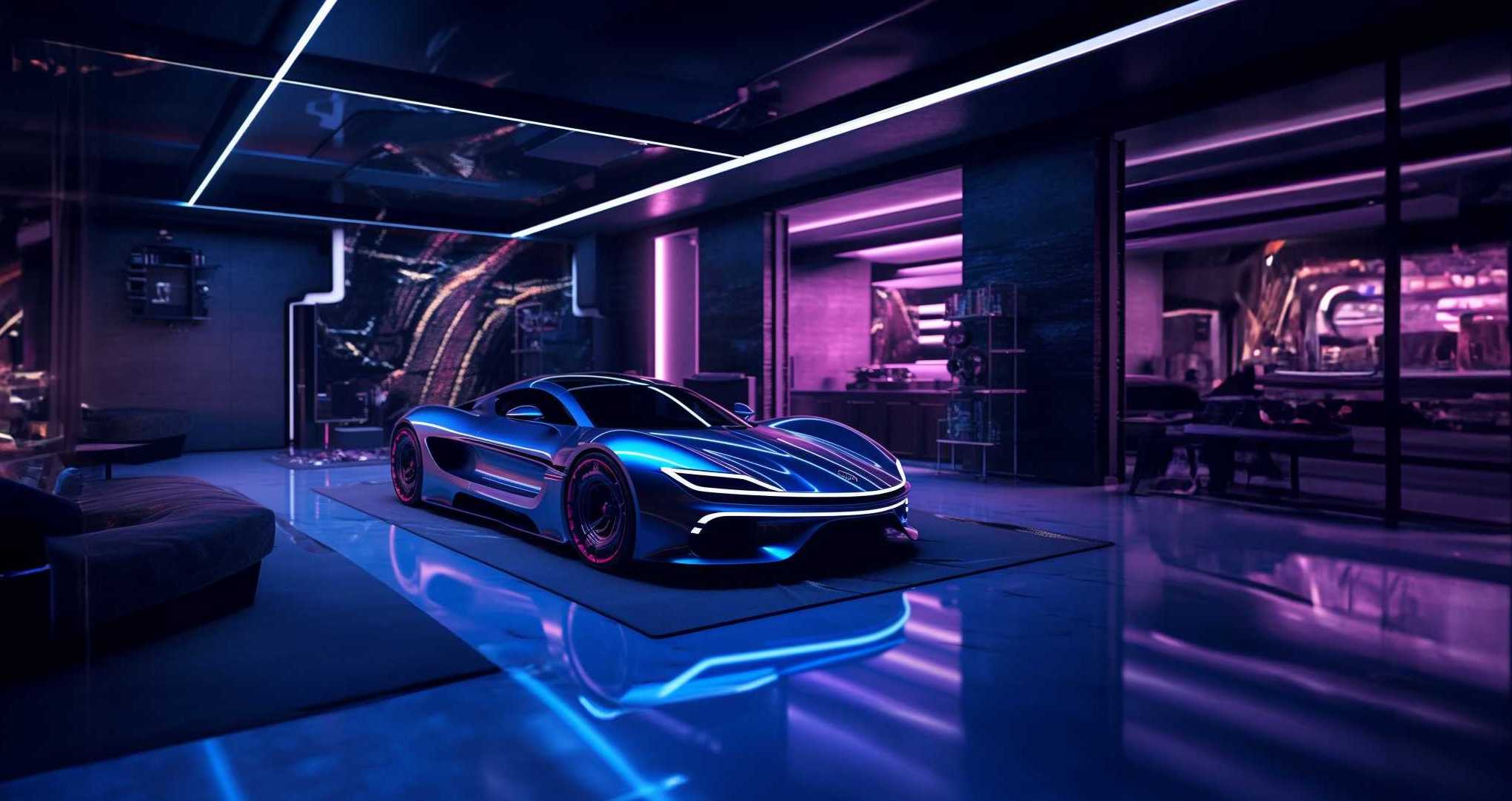 Shape Immersive 3D Illustration Virtual Showroom