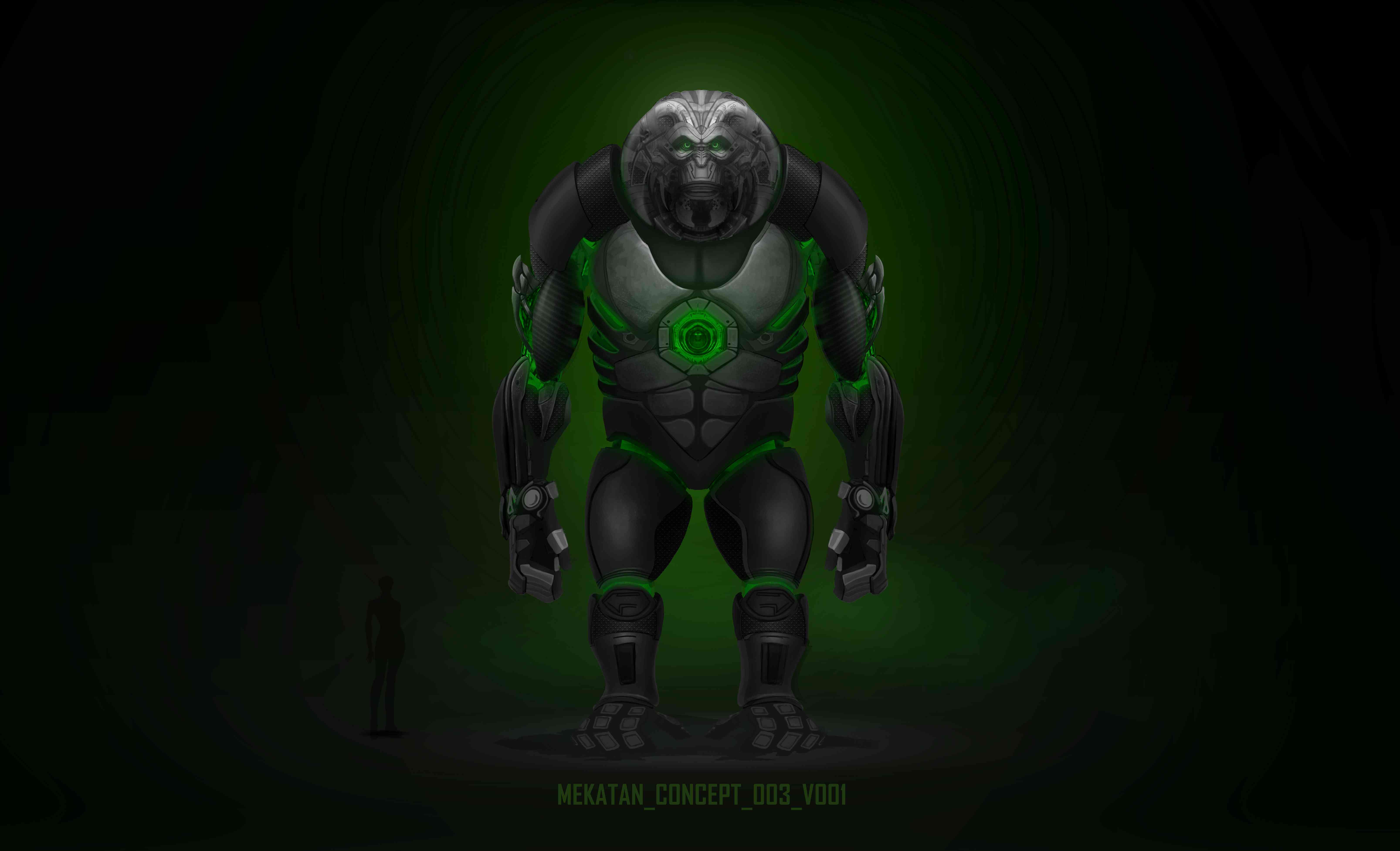 Meka Prime 3D Character