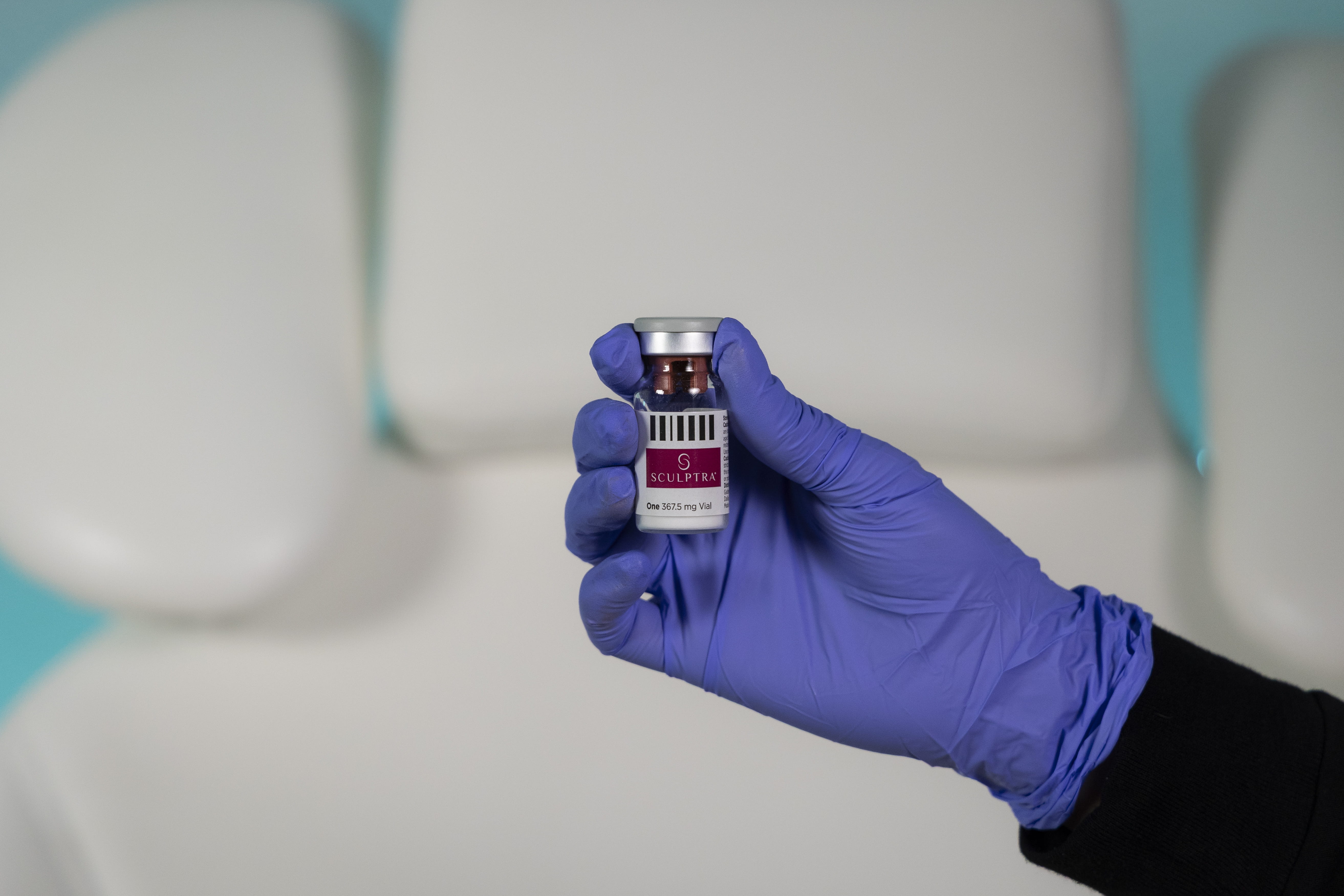 Biostimulator injection treatment