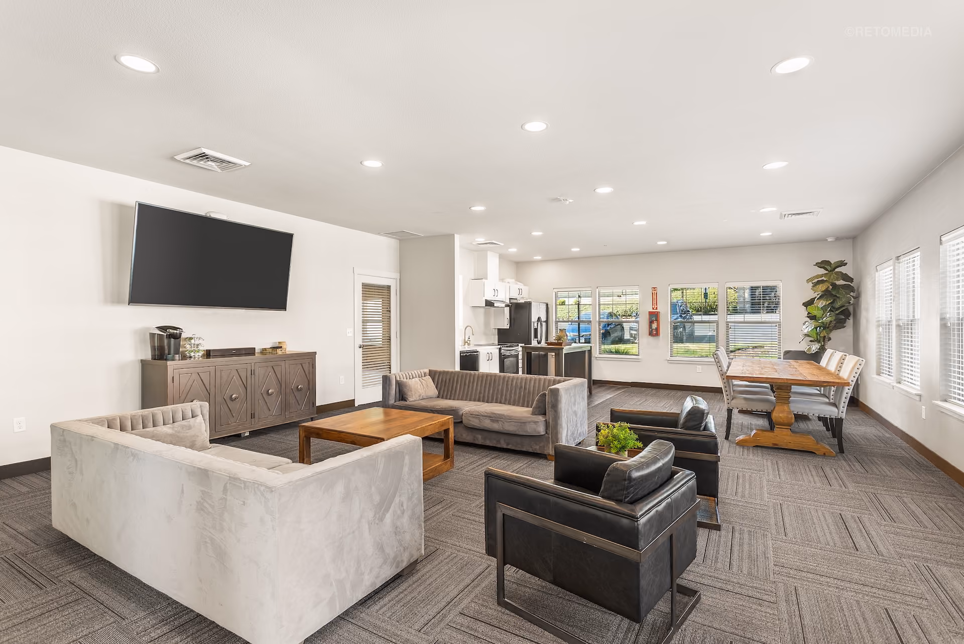 Resident clubhouse at Orchard Ridge in Salem, Oregon