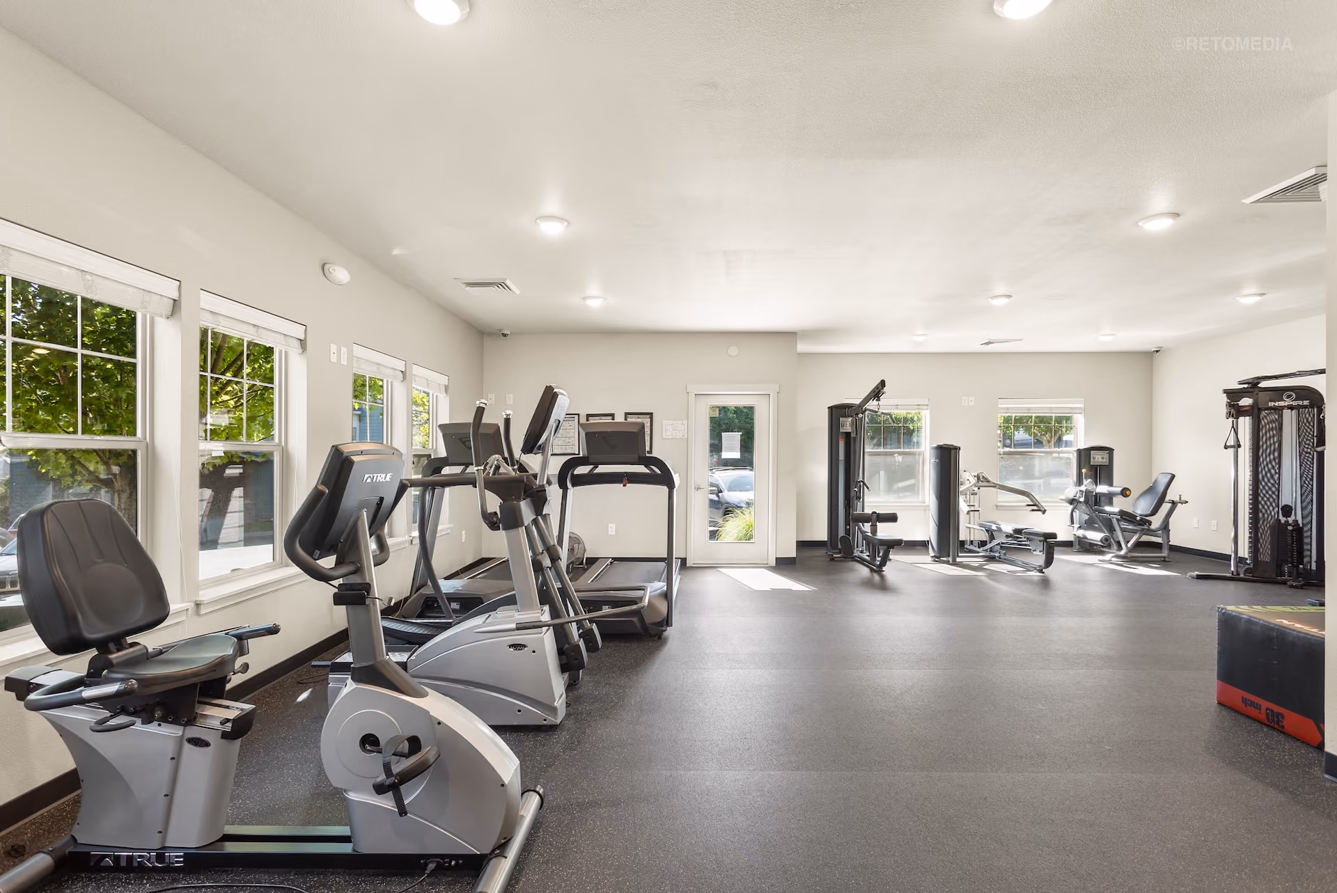 Fitness center at Orchard Ridge in Salem, Oregon