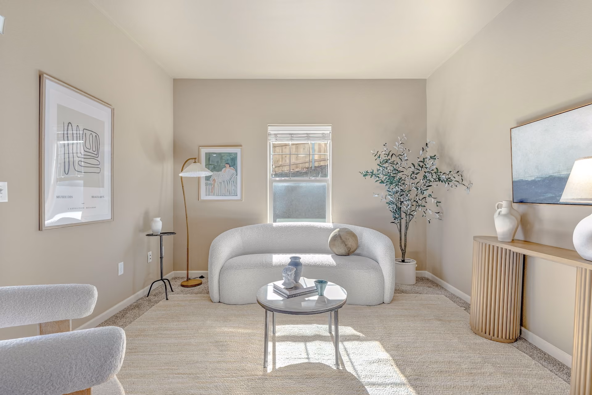 Living room at Orchard Ridge in Salem, Oregon