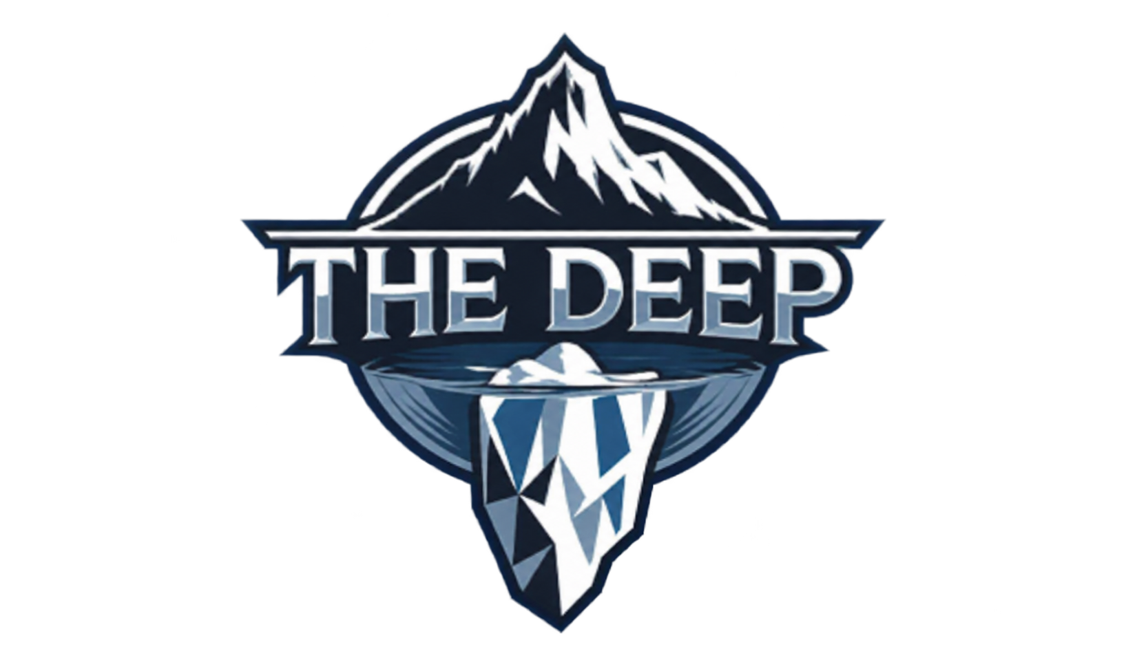 THE DEEP proprietary cleaner and sanitizer logo on a transparent background.