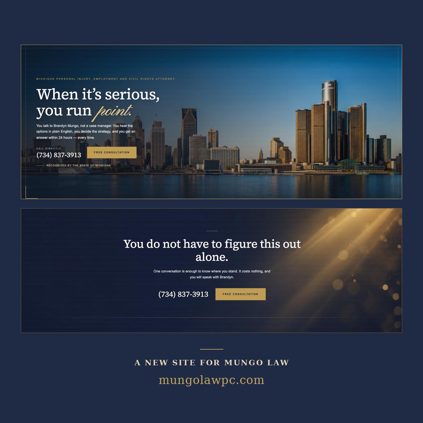 Mungo Law has a new website