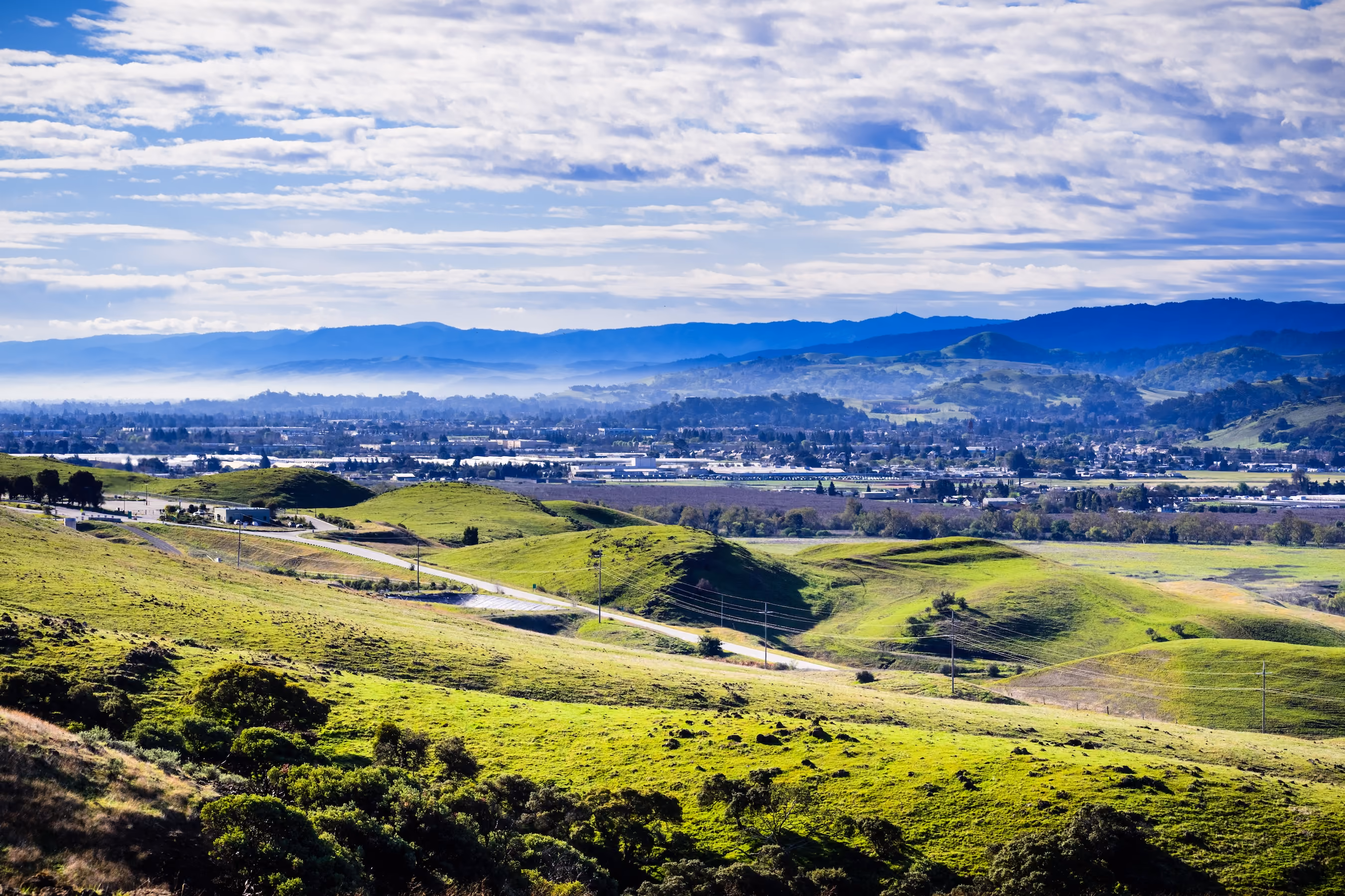 Morgan Hill, CA Stock Image