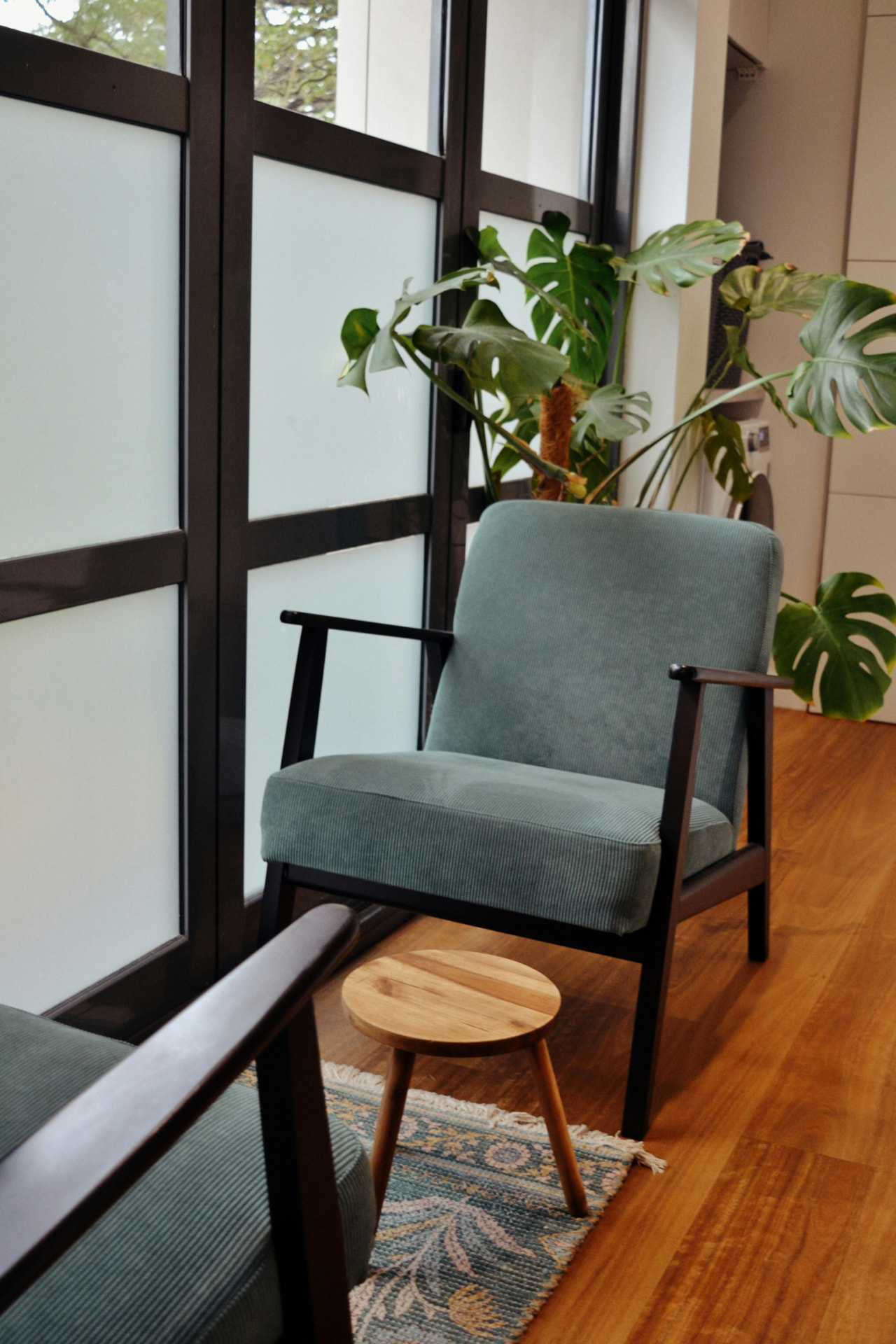 Two chairs in a therapy room inside a local practice