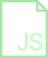 Icon of a document with a folded corner and the letters JS, representing a JavaScript file.