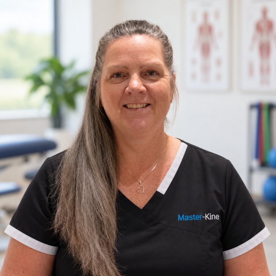 Christine Durval, masso-kinésithérapeute chez Master-Kiné à Laval et Terrebonne