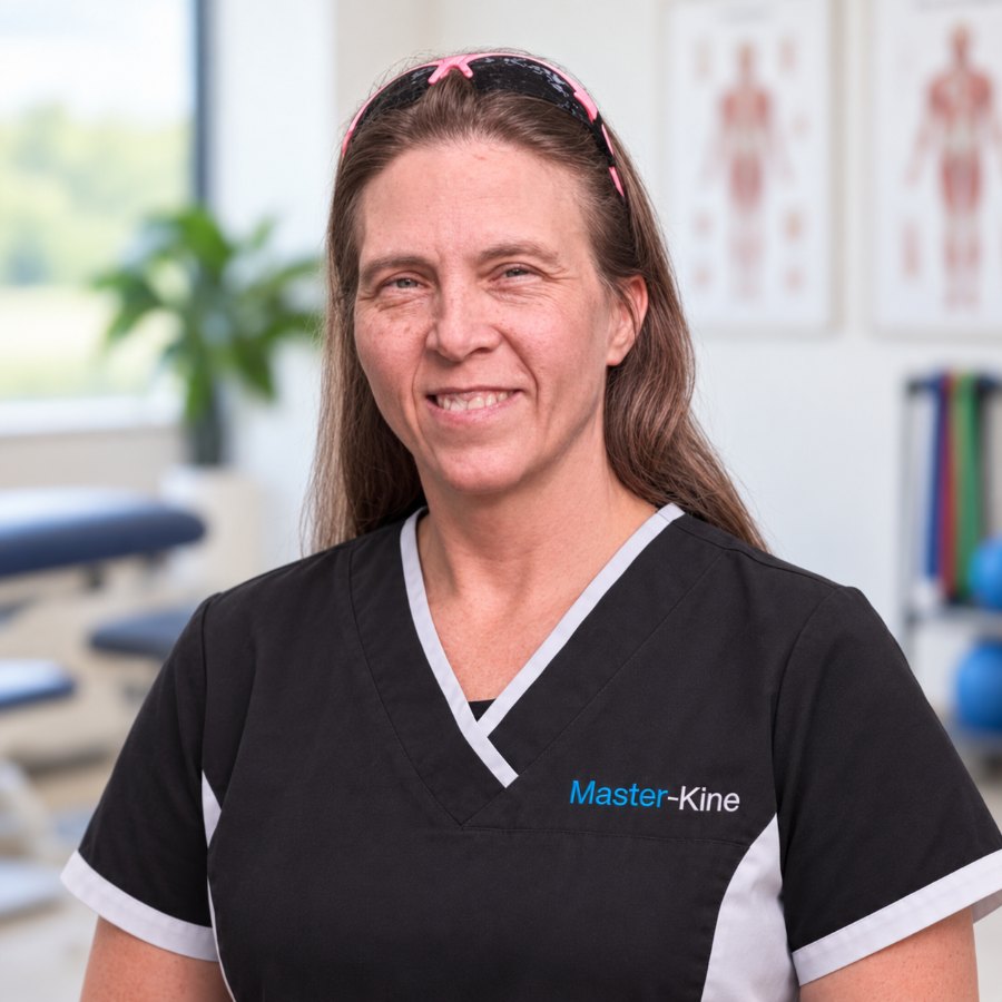 Sandra Beaulieu, masso-kinésithérapeute chez Master-Kiné à Laval et Terrebonne