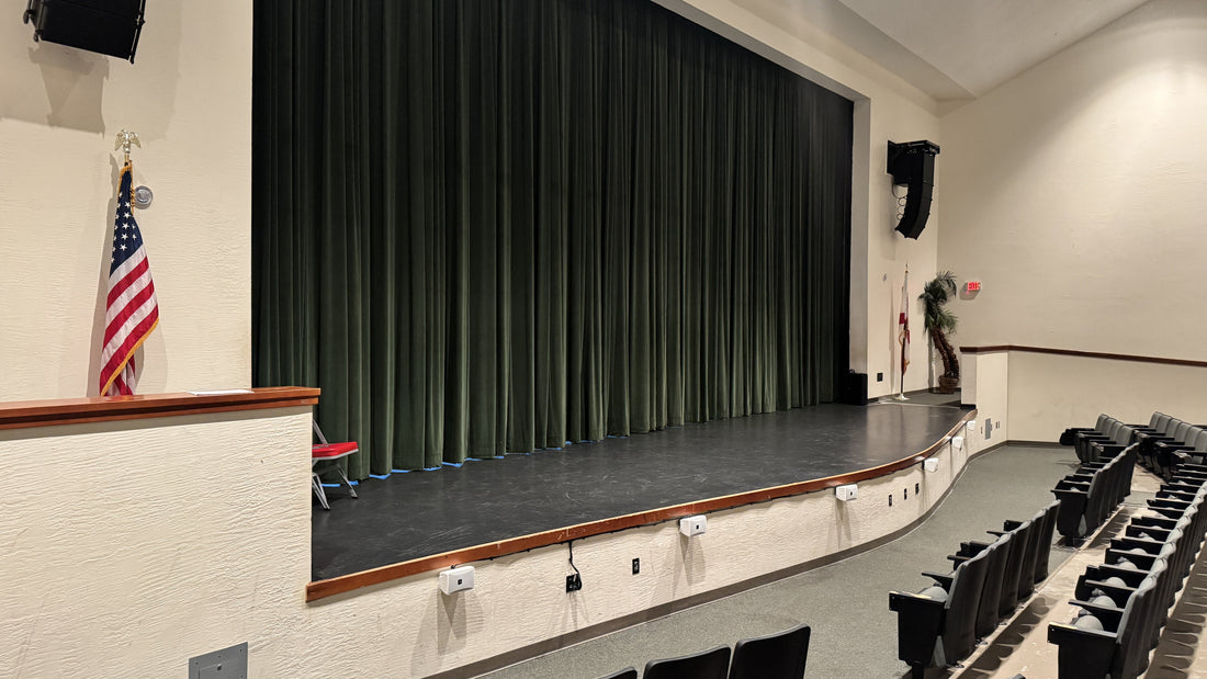 Clarity in the front row.