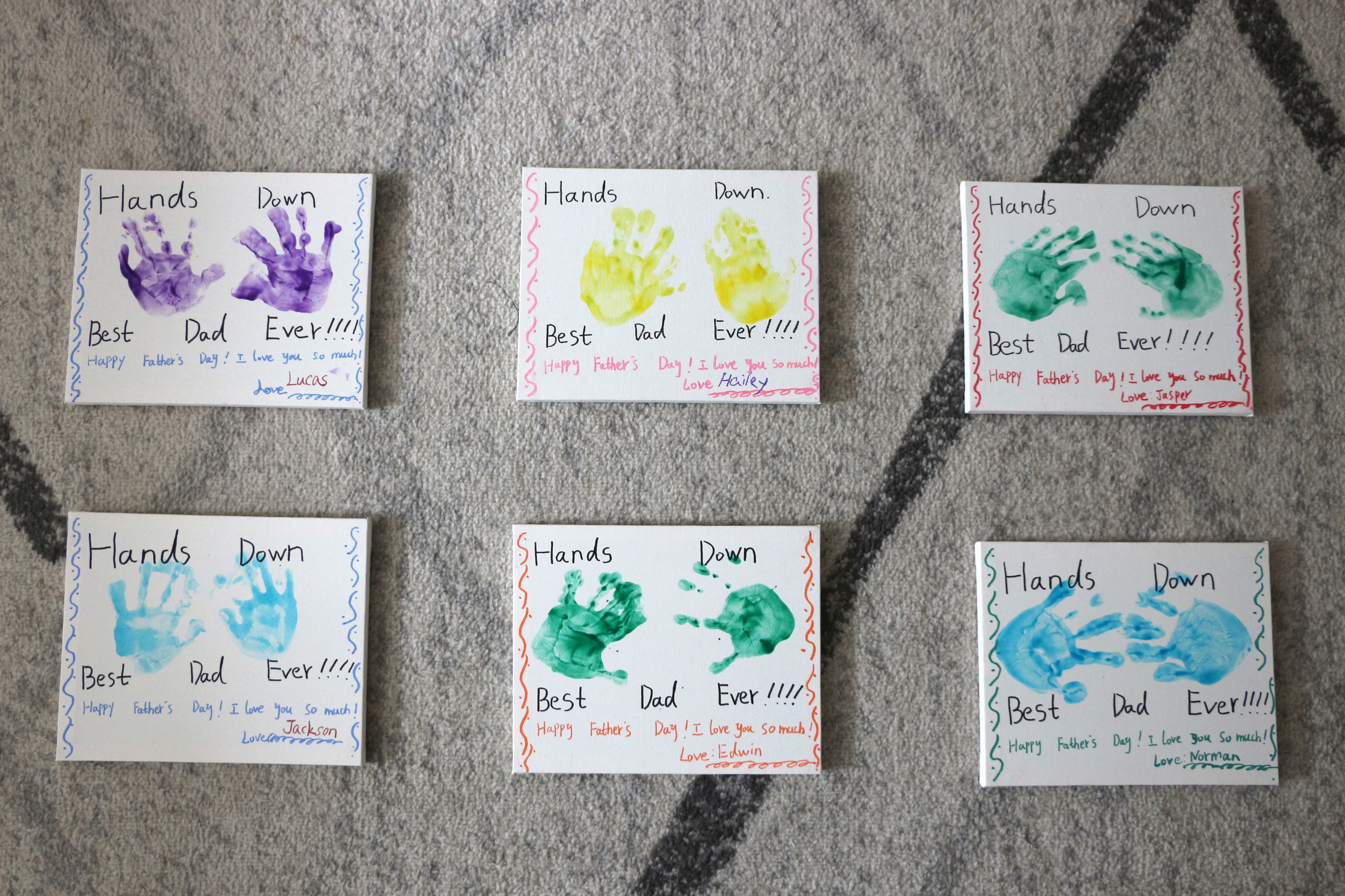 Children creating arts and crafts during a hands-on activity at Spring Bilingual Daycare.