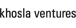 Text logo saying 'khosla ventures' in lowercase black letters on a white background.