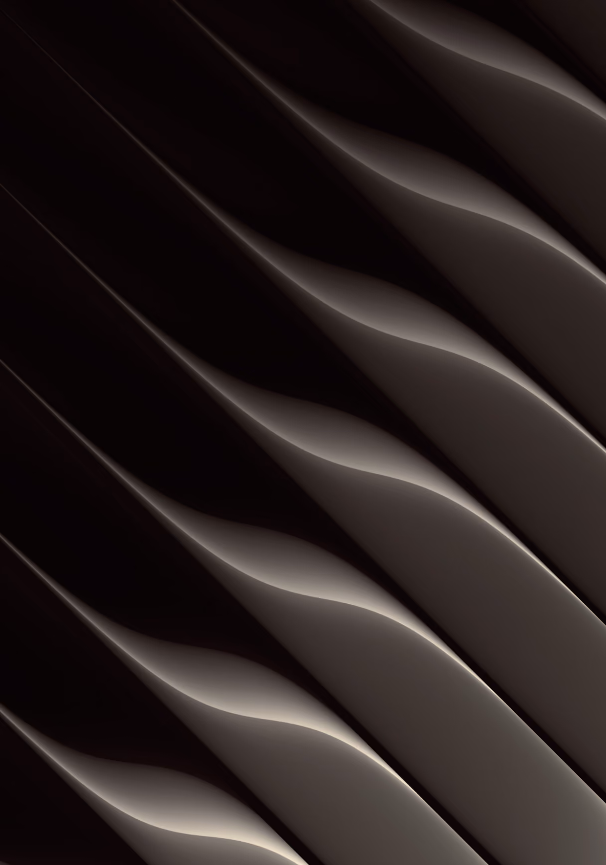 opportunistic credit investing symbolized by abstract dark diagonal wavy ridges