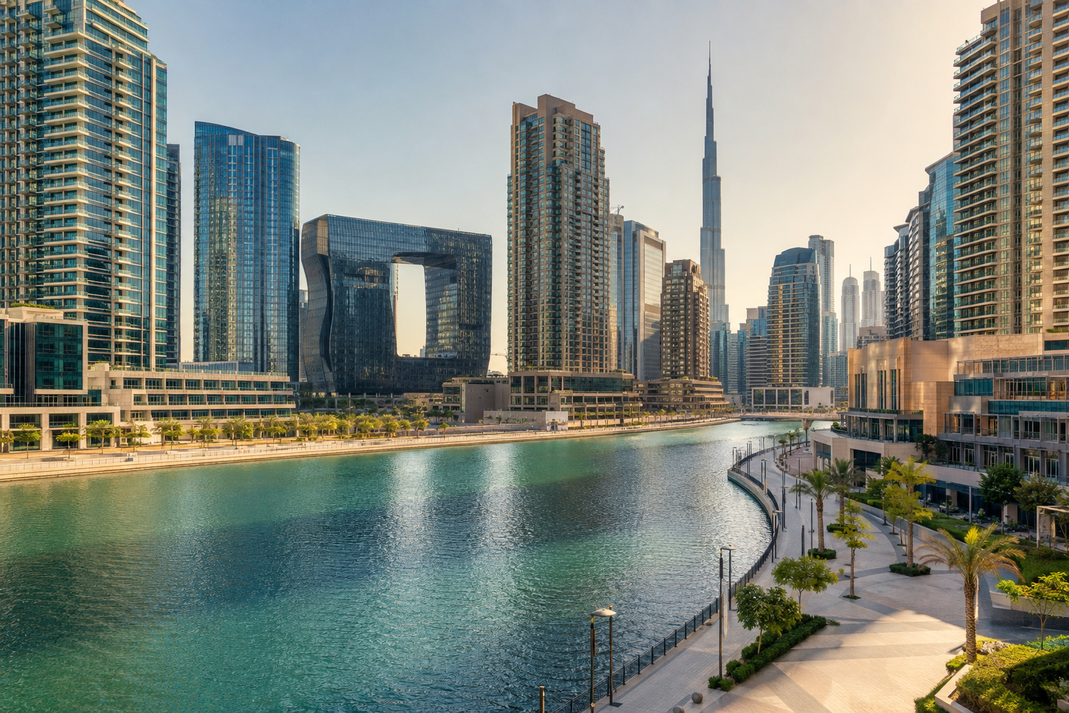 Illustration of Business Bay