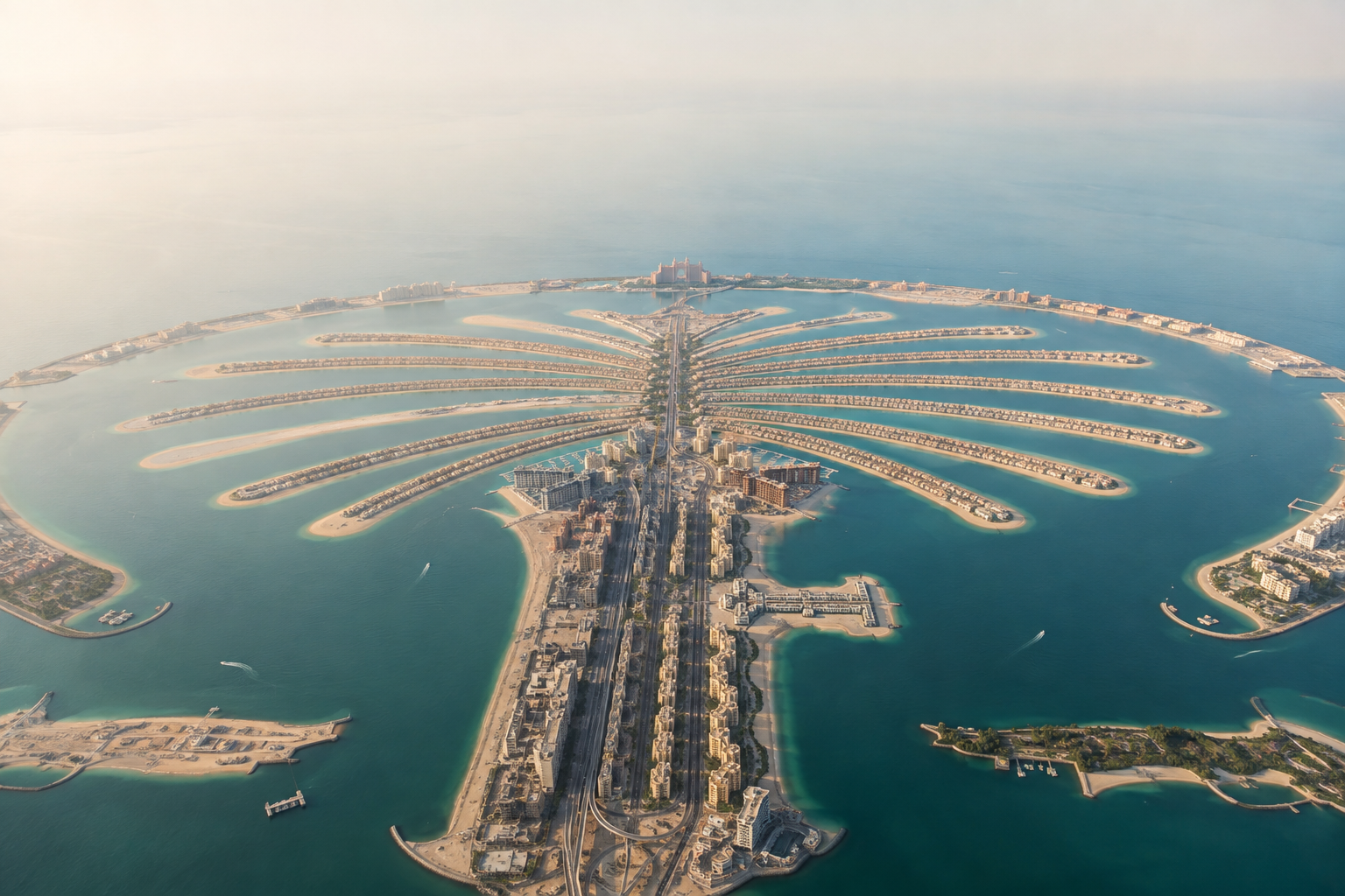 Illustration of Palm Jumeirah