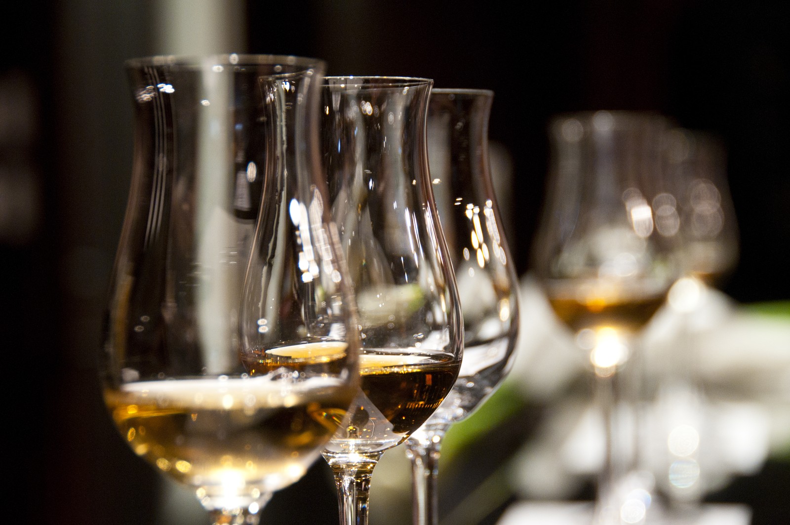 Wine by the glass. Illustrative photograph, taken in Niagara-on-the-Lake, Canada.