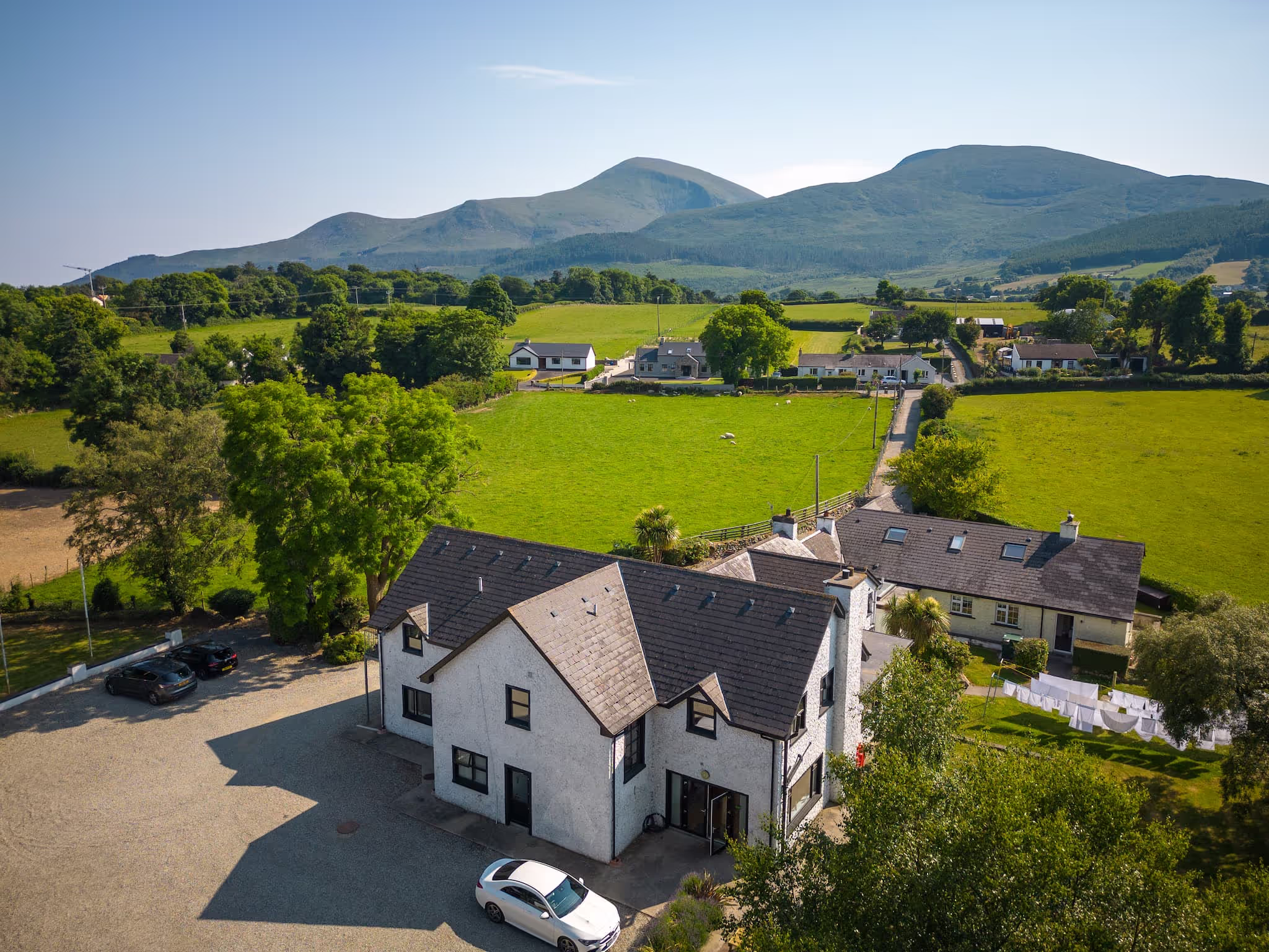 The Brambles Retreat, an eight-bedroom house near Annalong on the Mourne coast