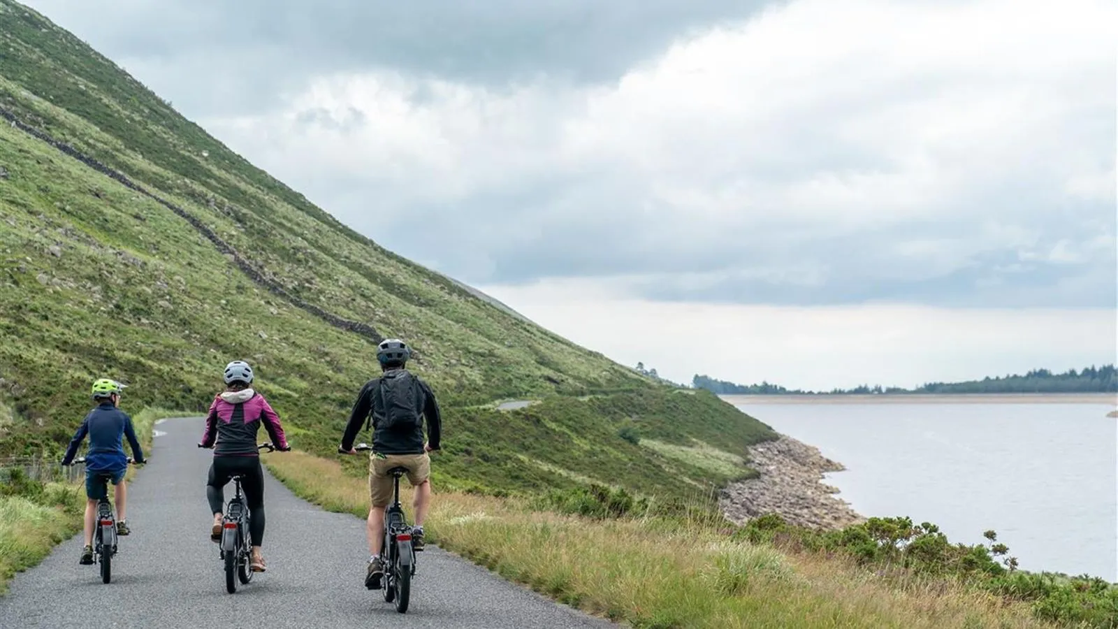 Cycling routes through the Mourne Mountains, County Down