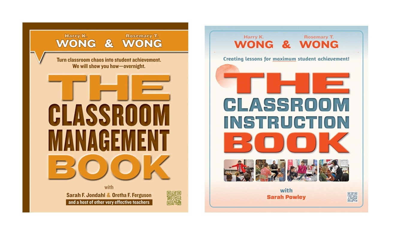 The Classroom Management Book (2018) and The Classroom Instruction Book (2022)