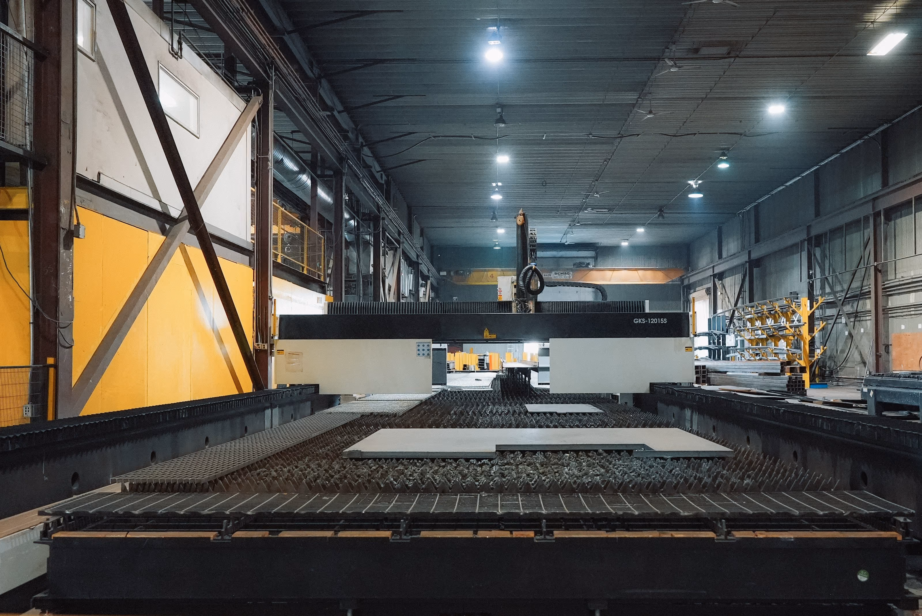 Installation begins on Solico Metal's new laser cutting machines