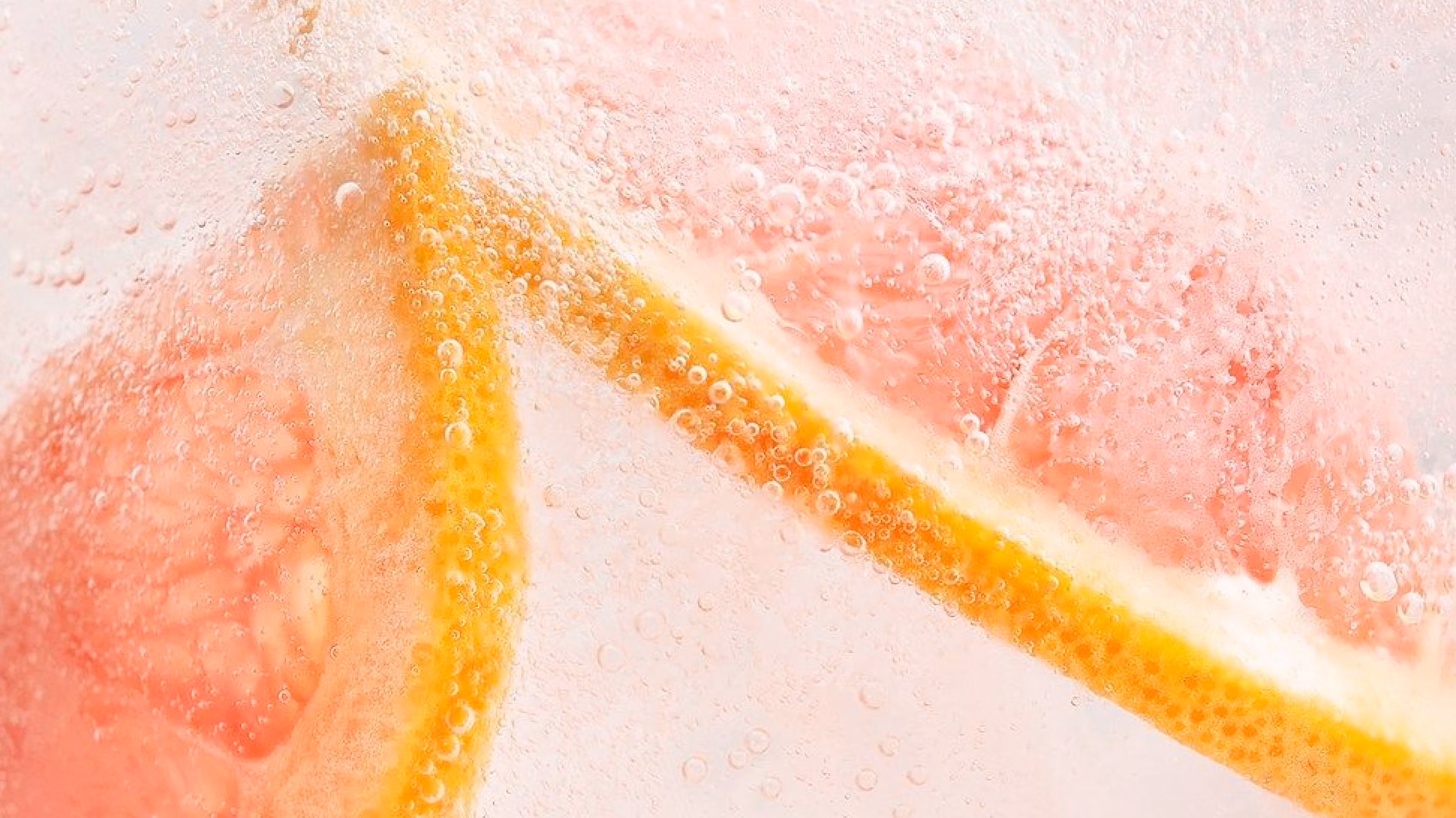 Cítrico y burbujas de Zuori kombucha, fondo hero