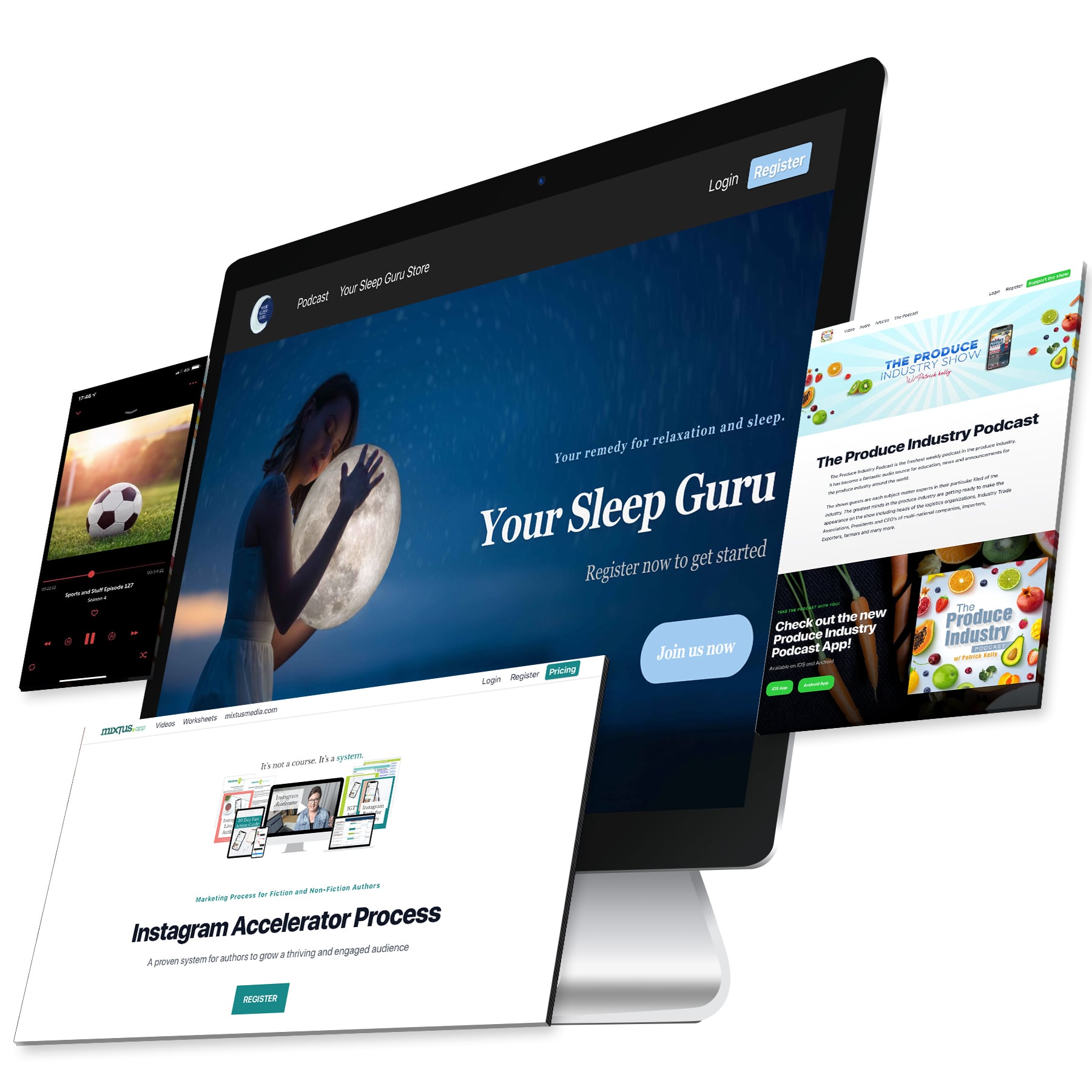 supapass desktop and mobile app preview