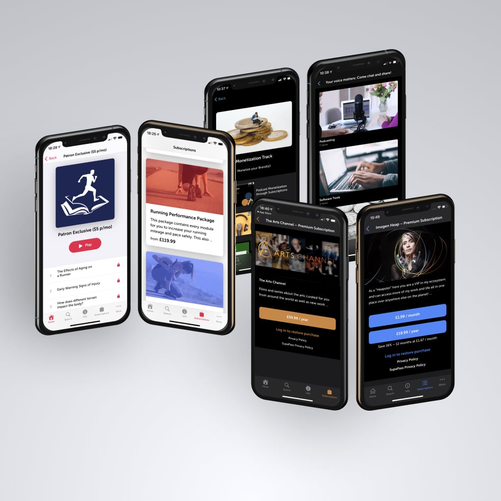 supapass mobile apps on iphone