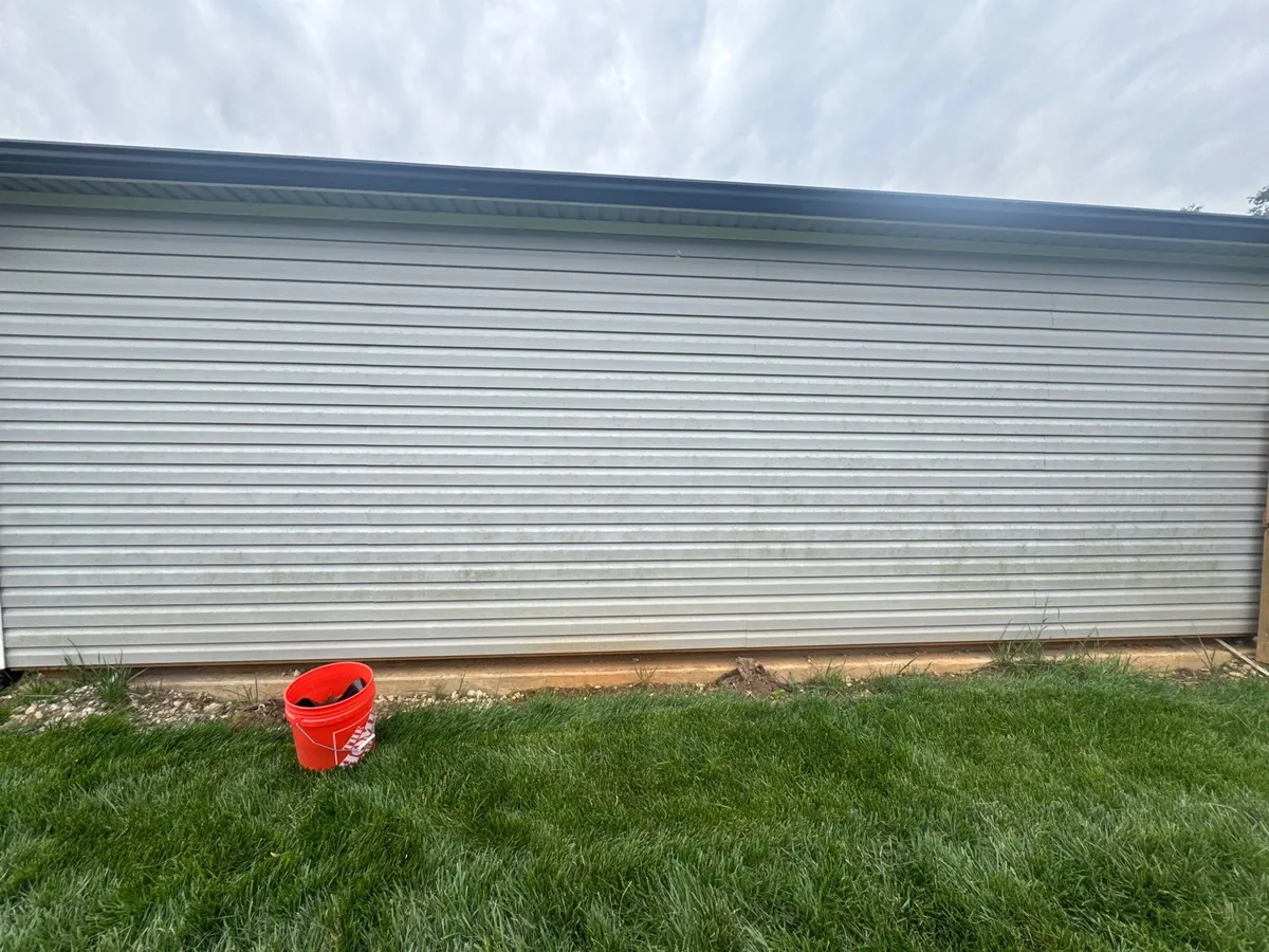 House Soft Wash, Gutters, Building Out Back - Clemmons, NC