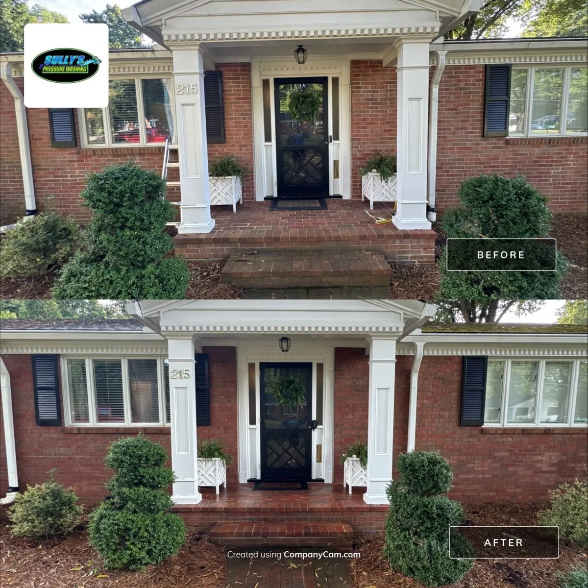 5 Star Brick Walkway Cleaning in Winston-Salem NC 27104
