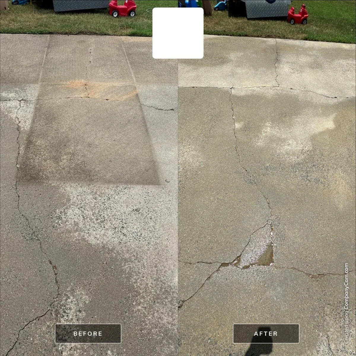 5 Star Concrete Driveway Cleaning in Concord NC 28027