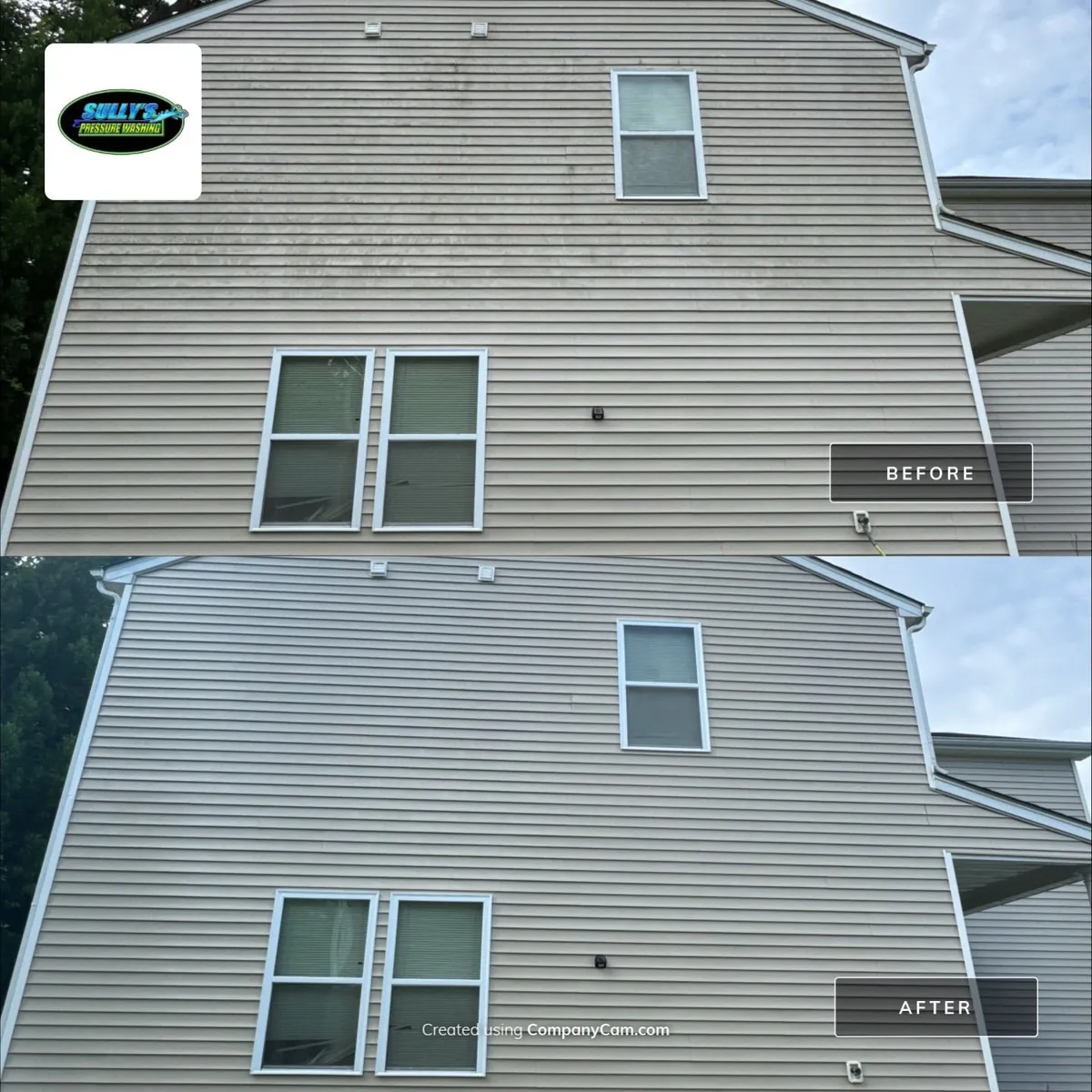 5 Star Vinyl Siding Cleaning in Winston-Salem NC 27107