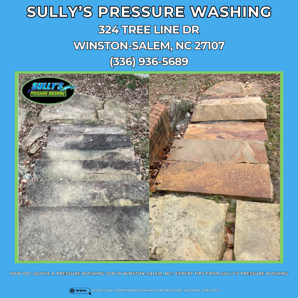 How Do I Quote a Pressure Washing Job in Winston-Salem, NC? Expert Tips From Sully's Pressure Washing