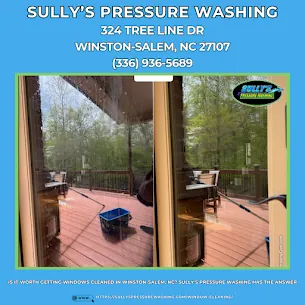 Is It Worth Getting Windows Cleaned in Winston-Salem, NC? Sully's Pressure Washing Has the Answer