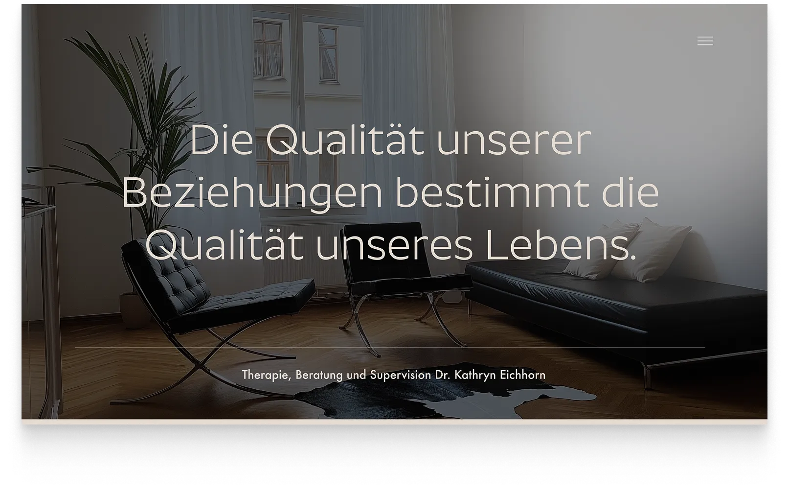 Verworfene Design-Variante im Designprozess von Dr. Kathryn Eichhorn
