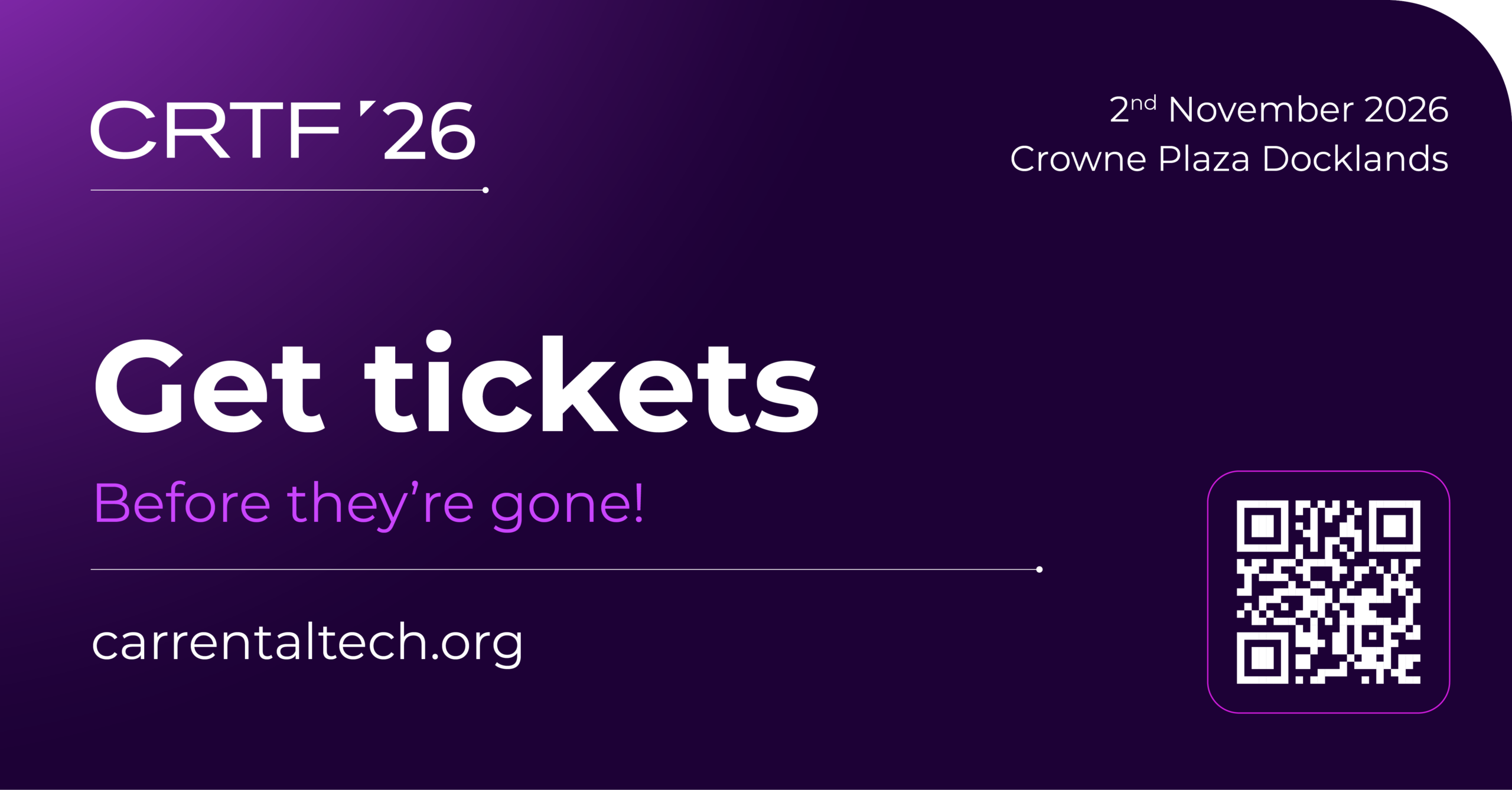 CRTF London 2026 — Car Rental Technology Forum