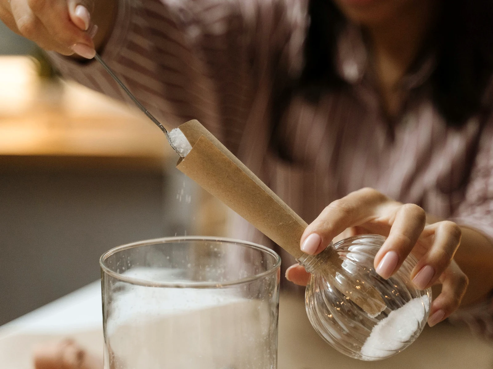 Website vs sales funnel: liquid pouring through a funnel