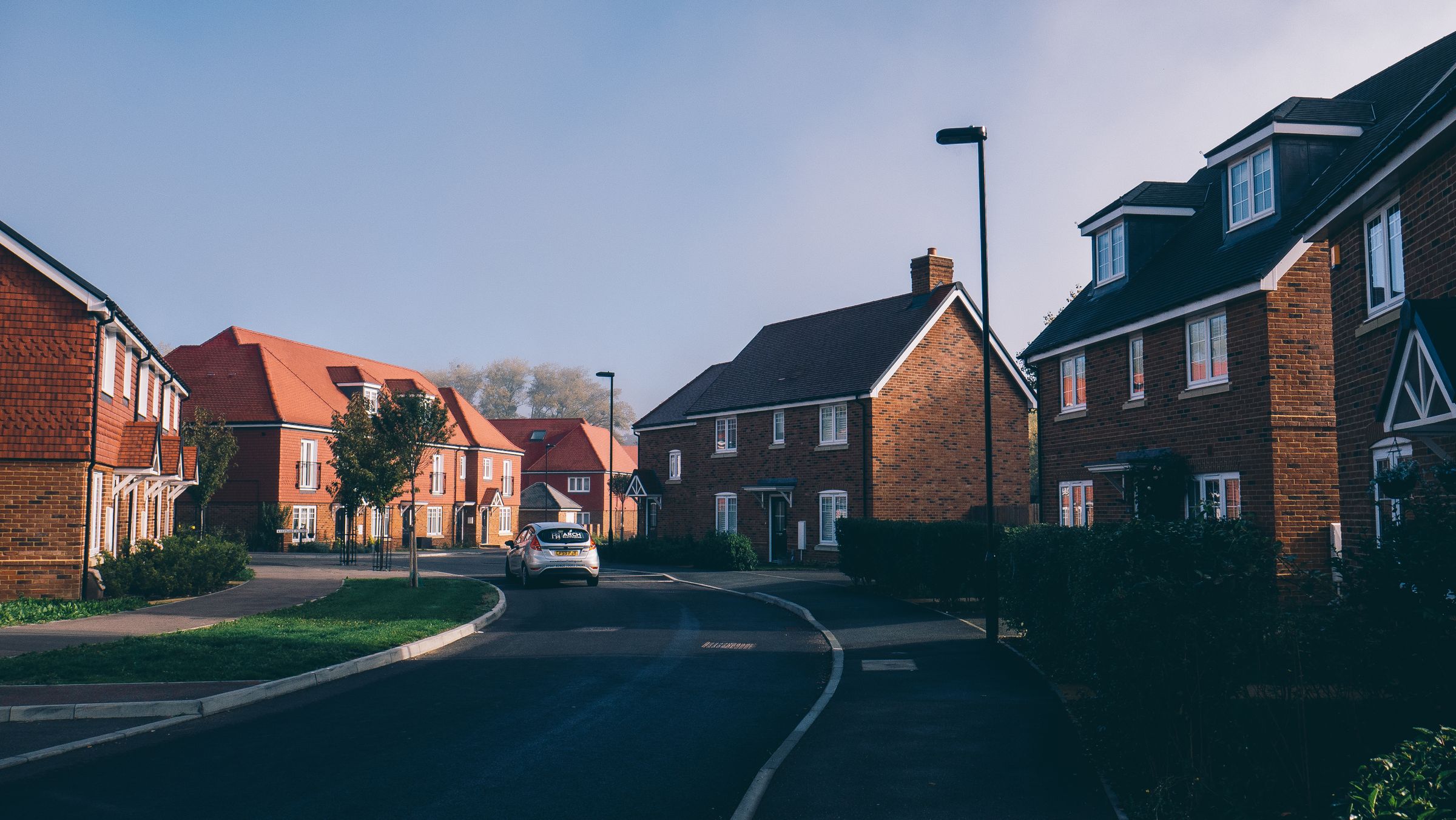 Contemporary British brick homes